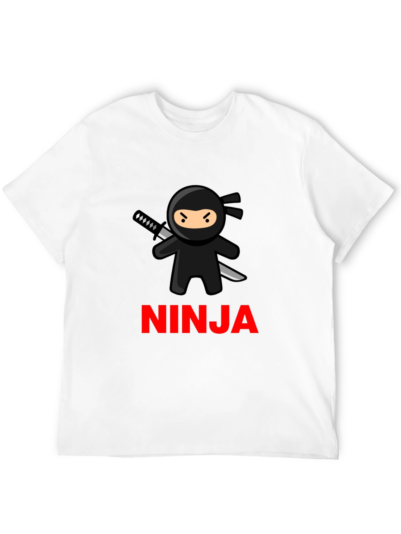 Ninja Graphic T-Shirt - Cool Cartoon Tee