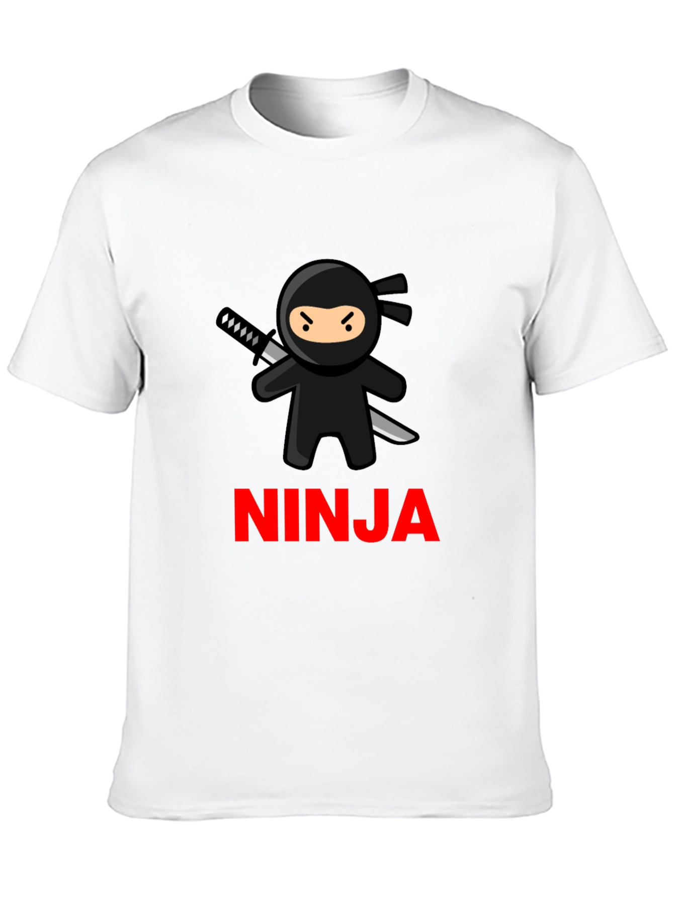 Ninja Graphic T-Shirt - Cool Cartoon Tee