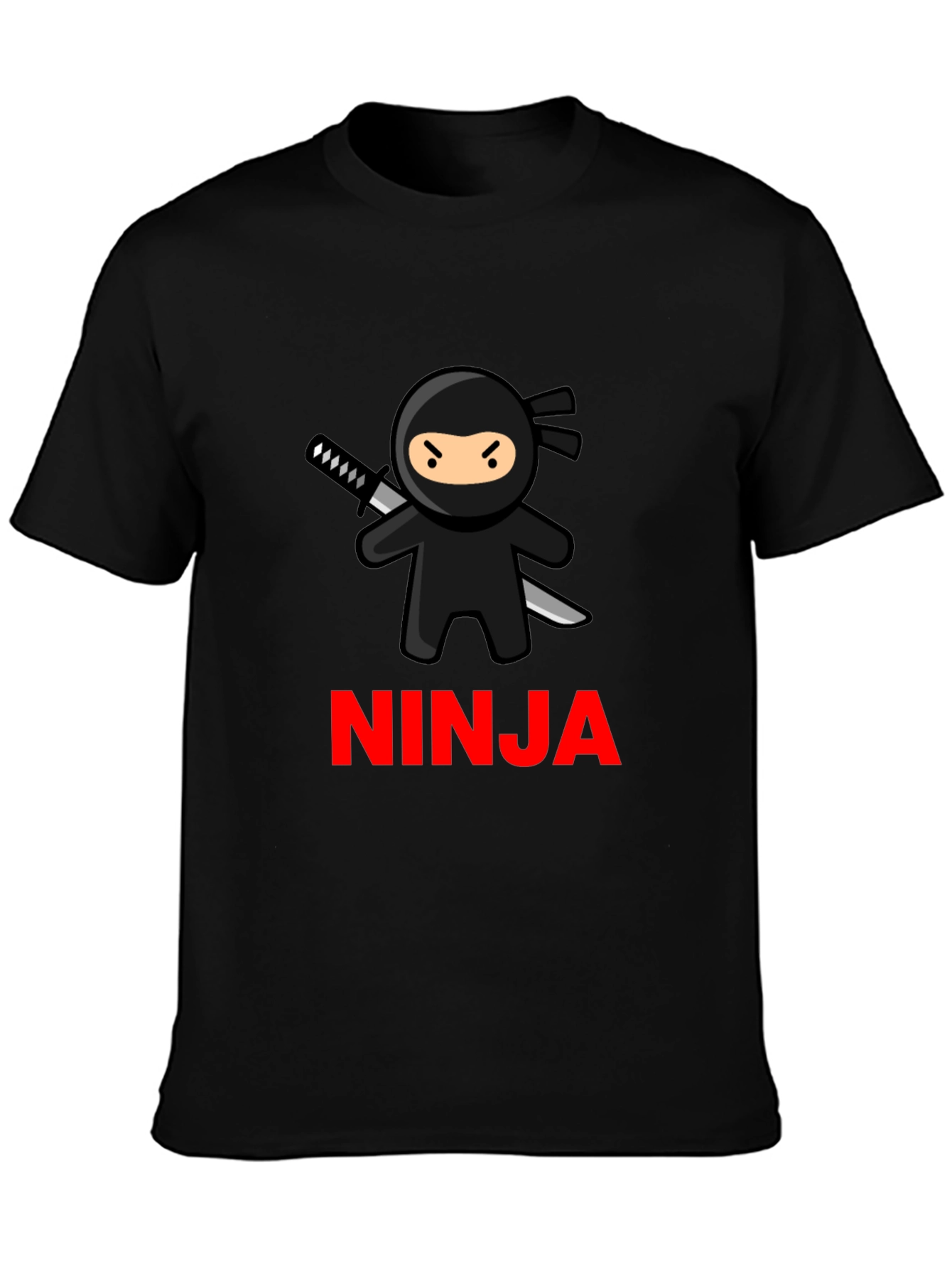 Ninja Graphic T-Shirt - Cool Cartoon Tee
