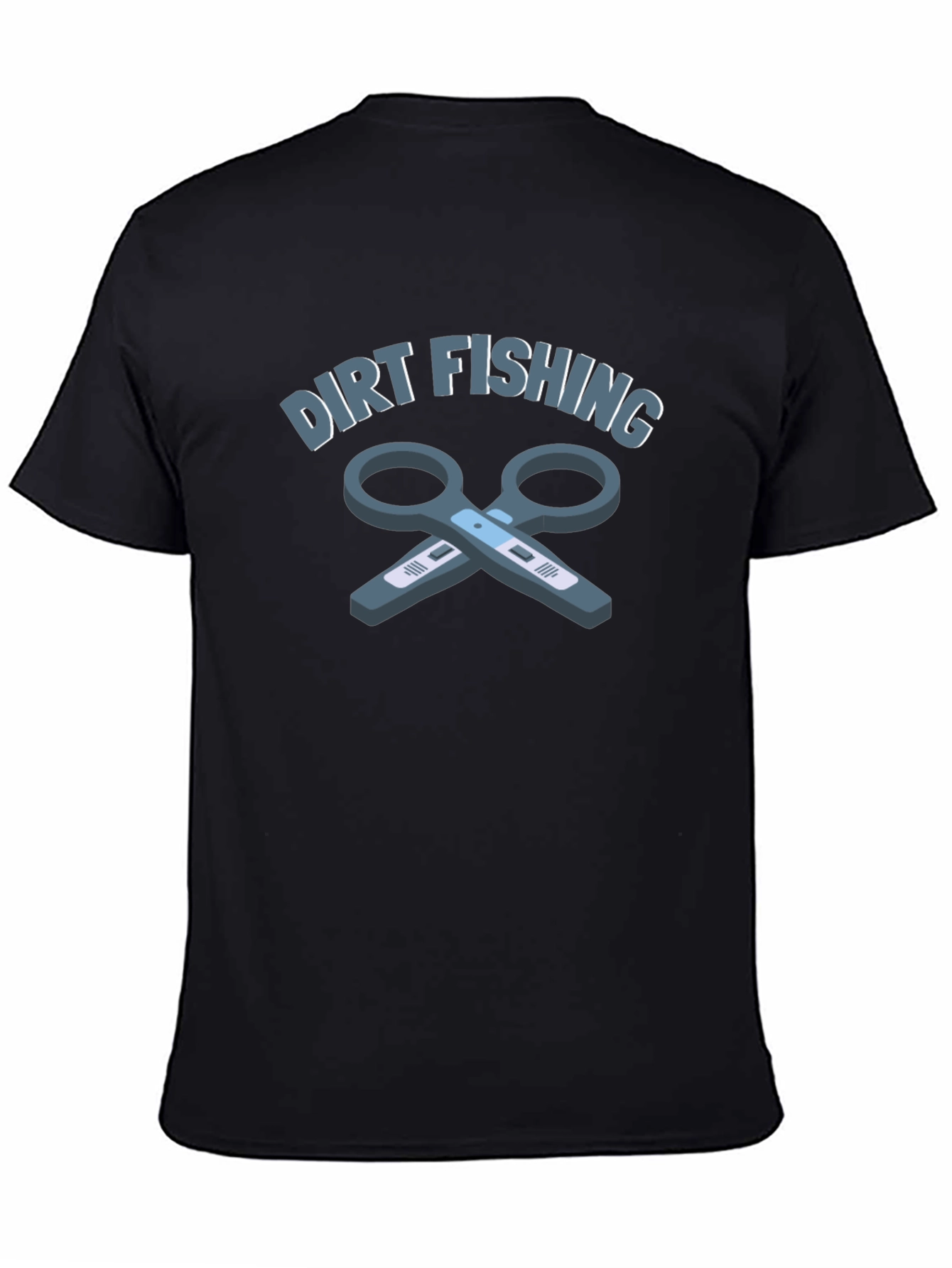 Dirt Fishing T-Shirt: Funny Angling Humor