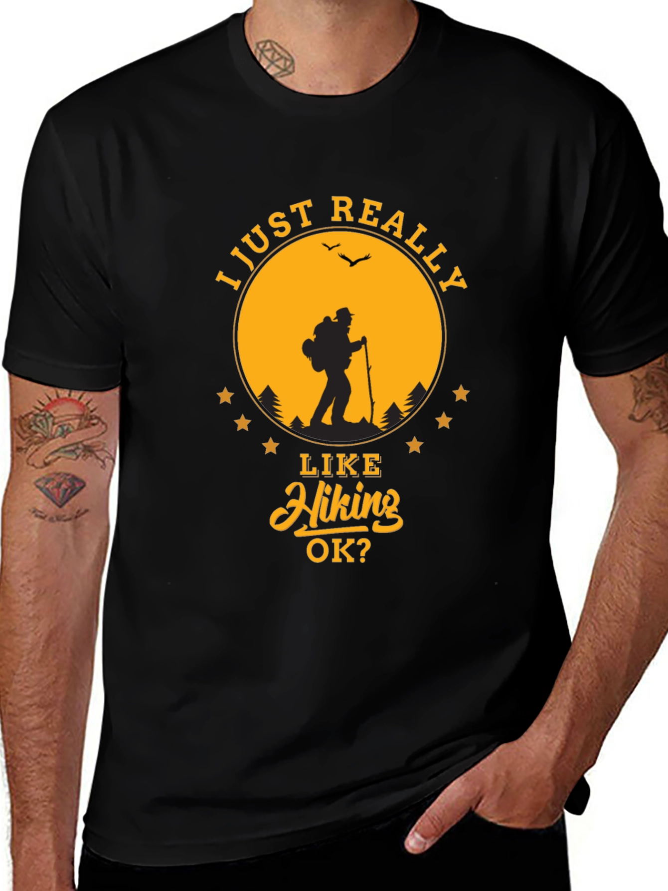 Hiking Lovers Graphic T-Shirt