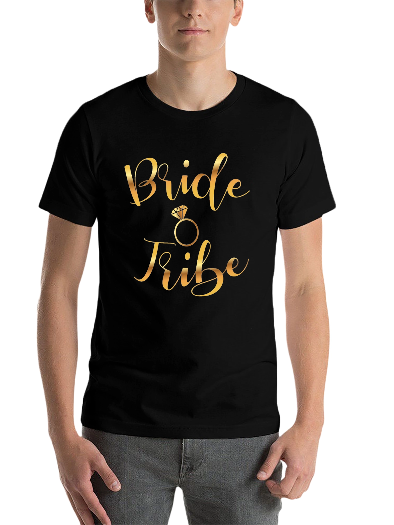 Bride Tribe Black T-Shirt | Wedding Party Apparel
