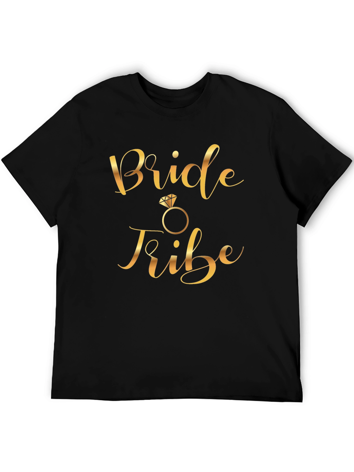 Bride Tribe Black T-Shirt | Wedding Party Apparel