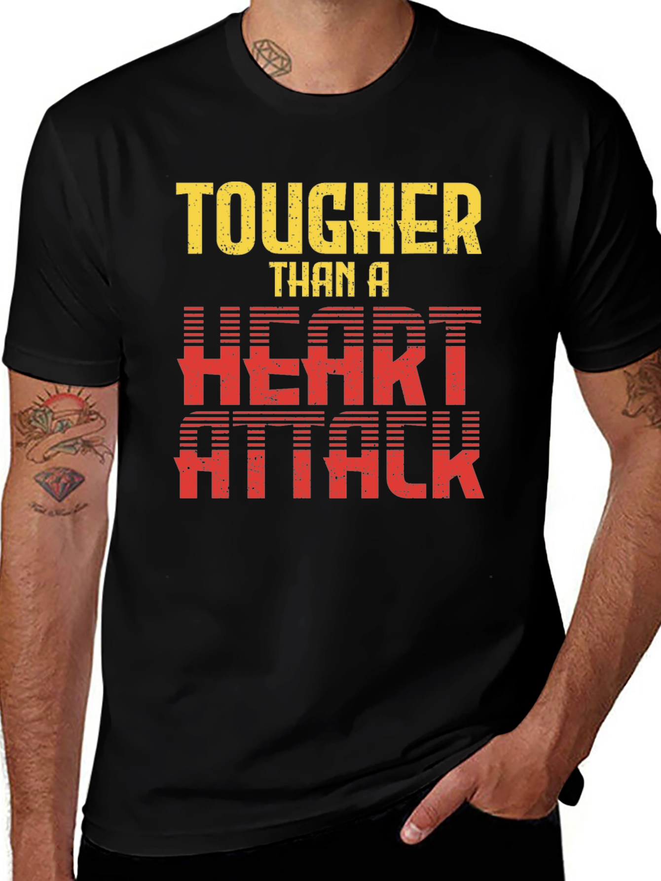 Tougher Than a Heart Attack Graphic Tee
