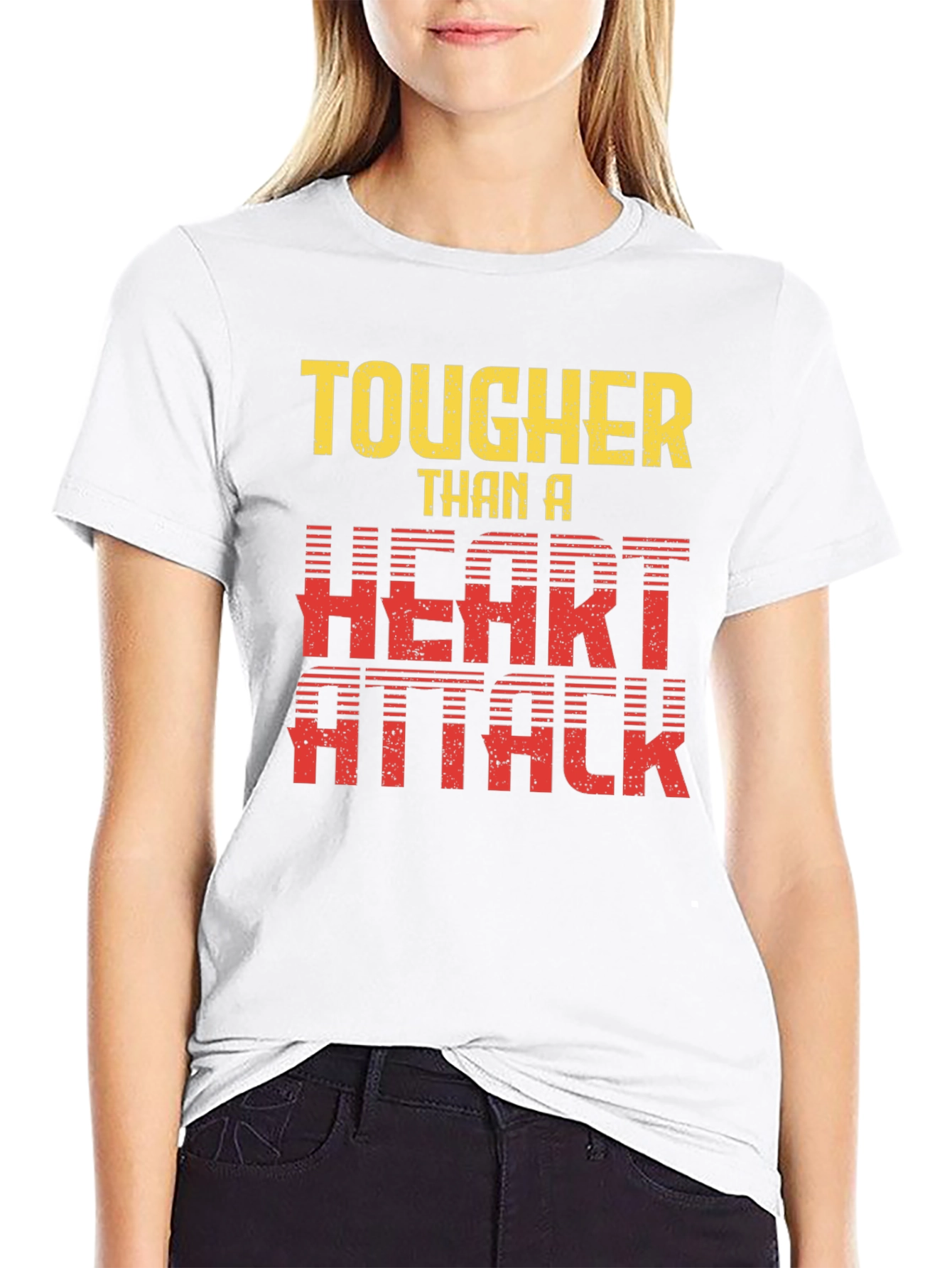 Tougher Than a Heart Attack Graphic Tee