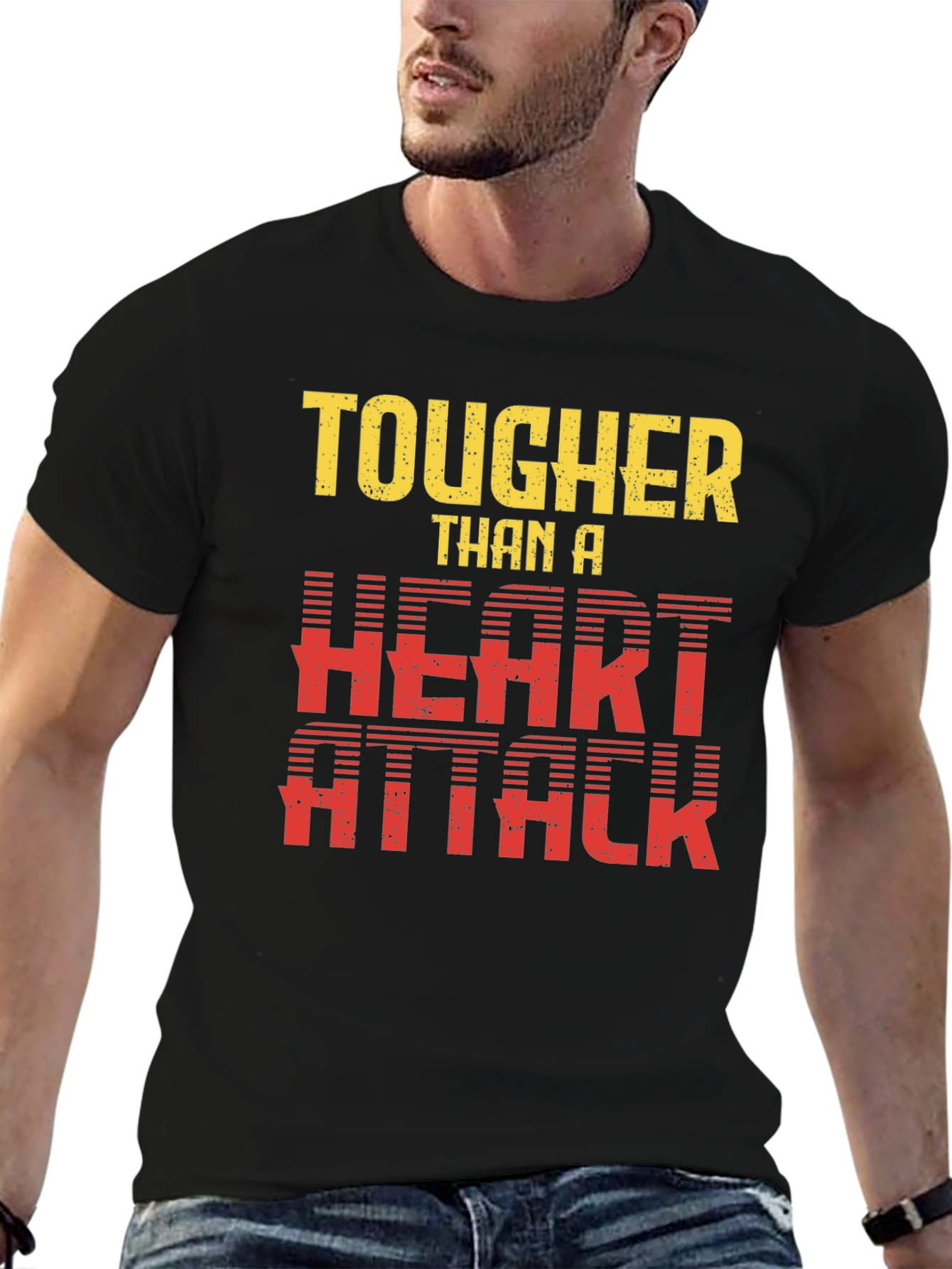 Tougher Than a Heart Attack Graphic Tee