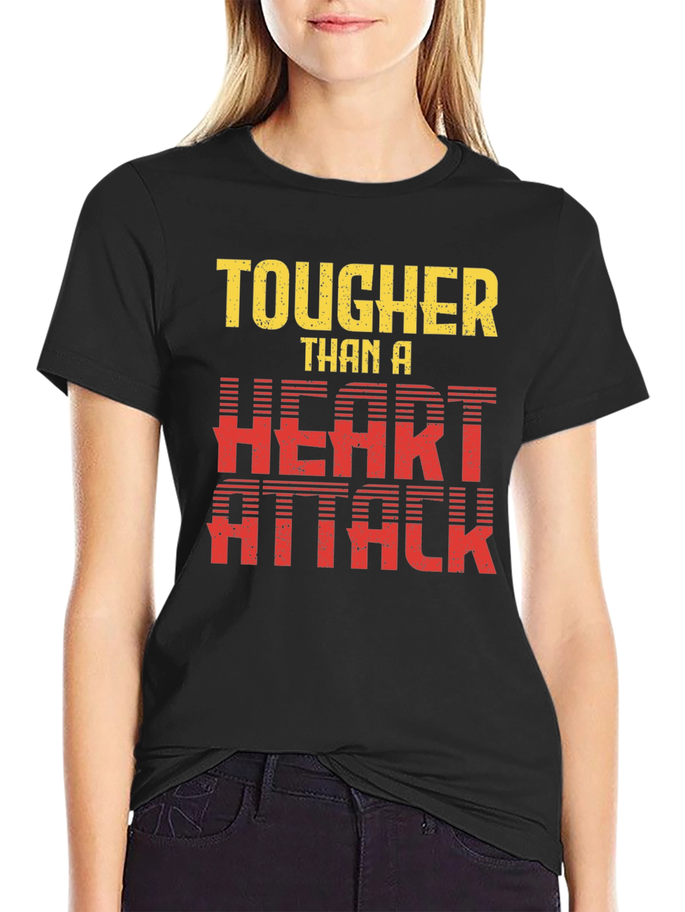 Tougher Than a Heart Attack Graphic Tee