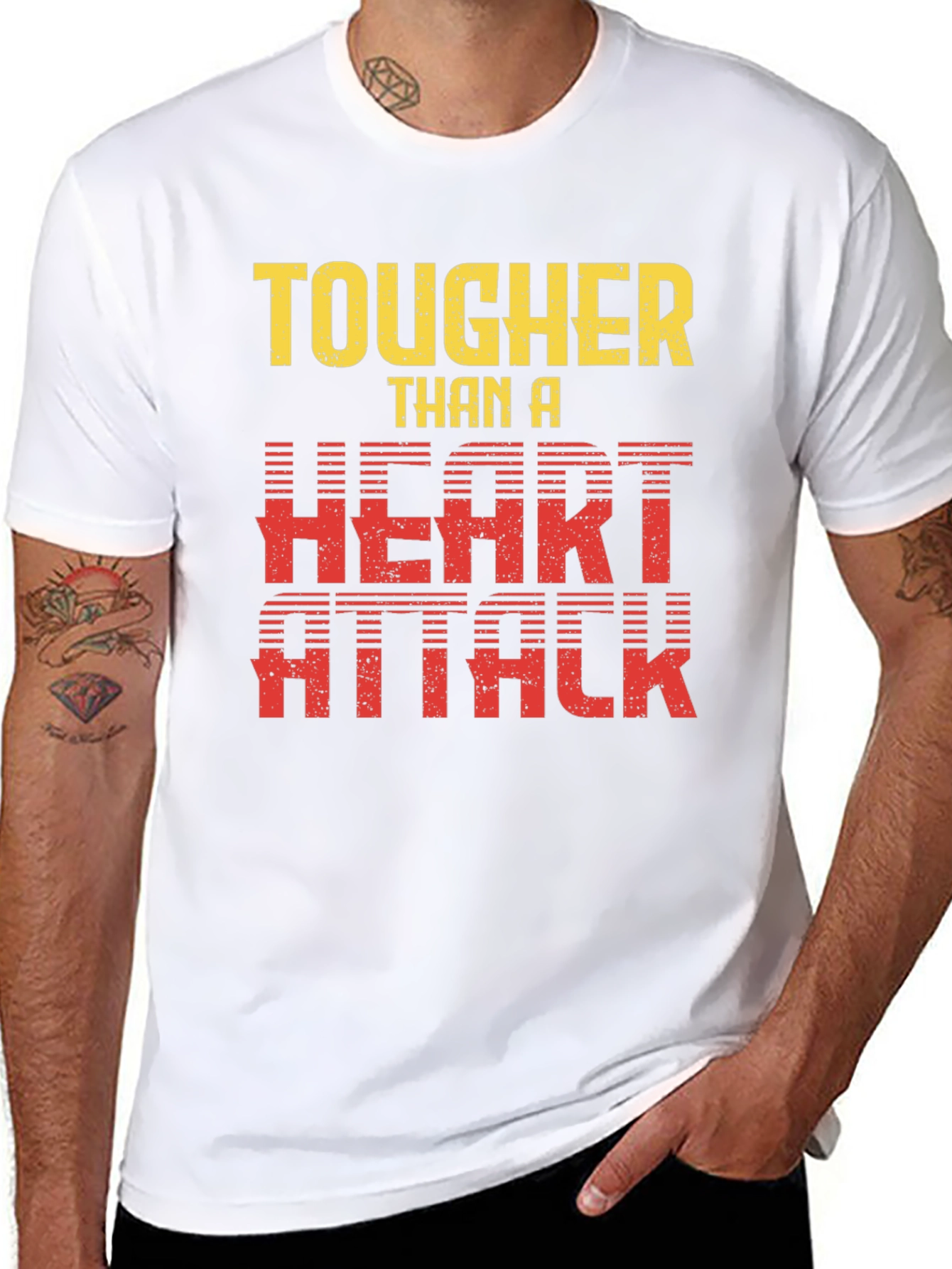 Tougher Than a Heart Attack Graphic Tee