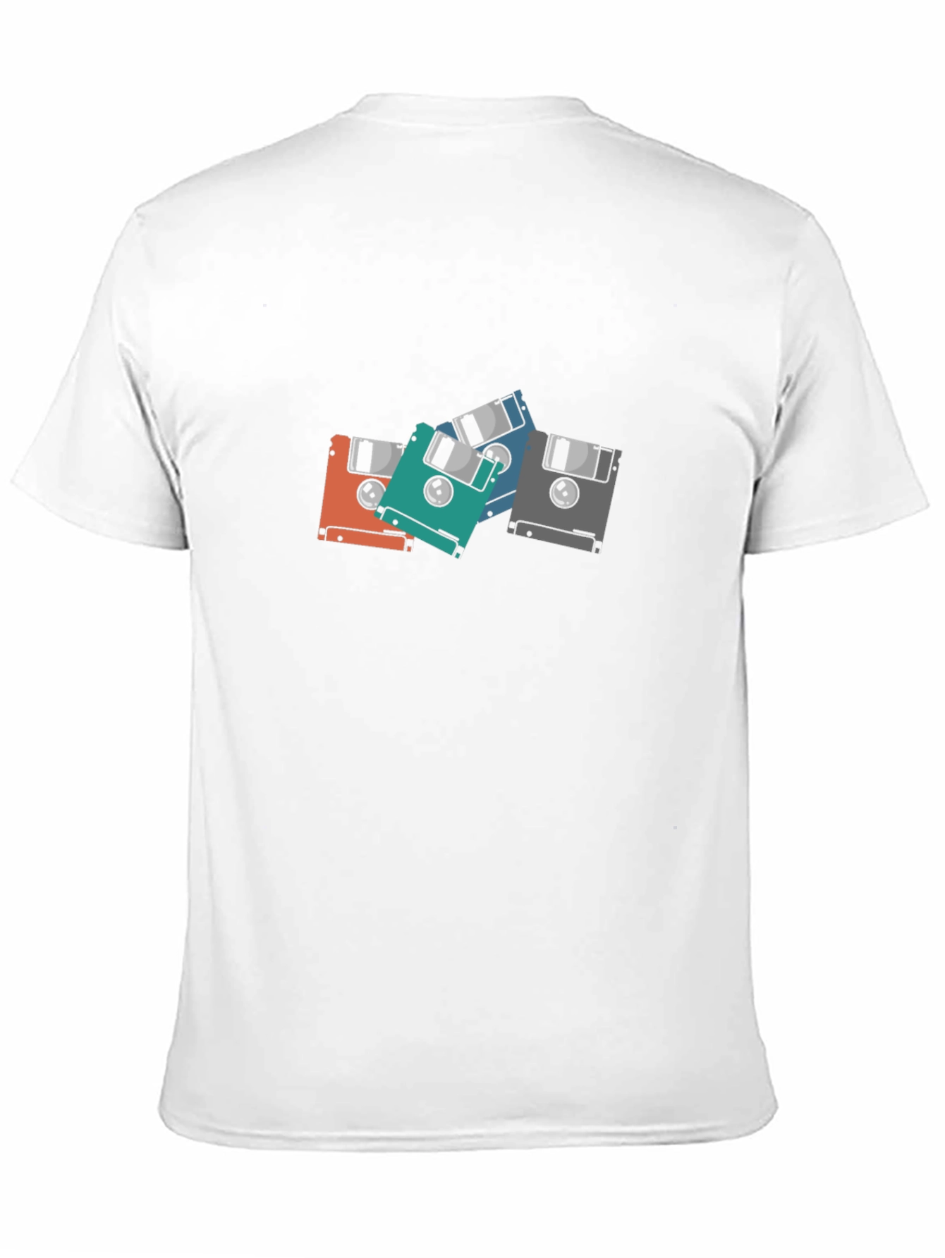 Retro Floppy Disk T-Shirt - Geek Chic Tee