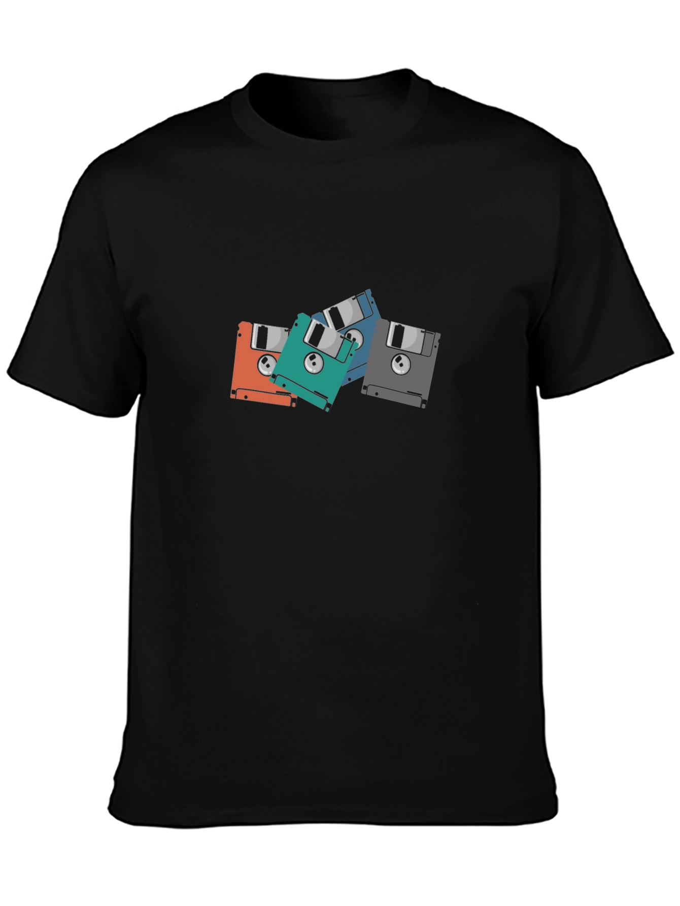 Retro Floppy Disk T-Shirt - Geek Chic Tee