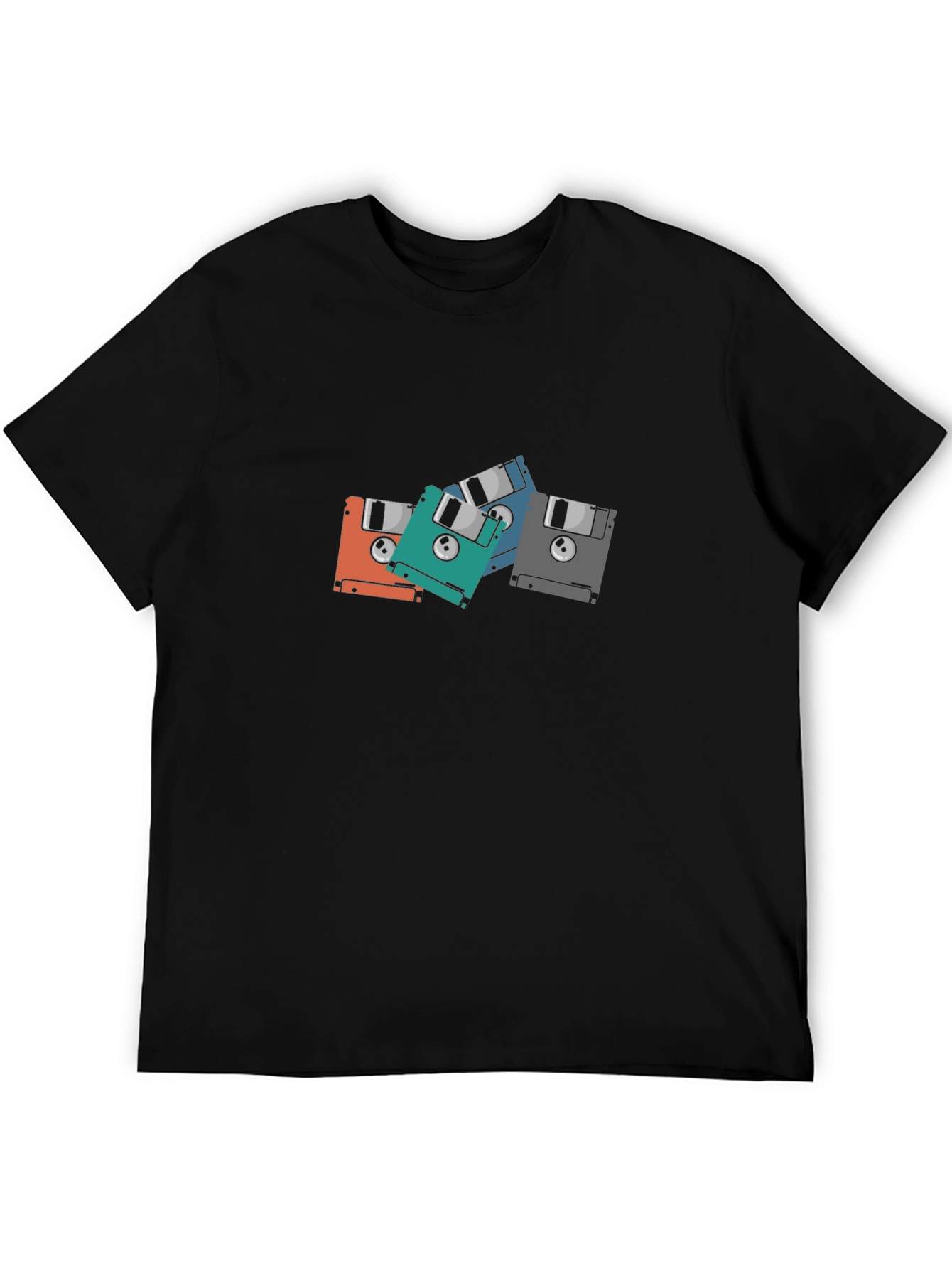 Retro Floppy Disk T-Shirt - Geek Chic Tee