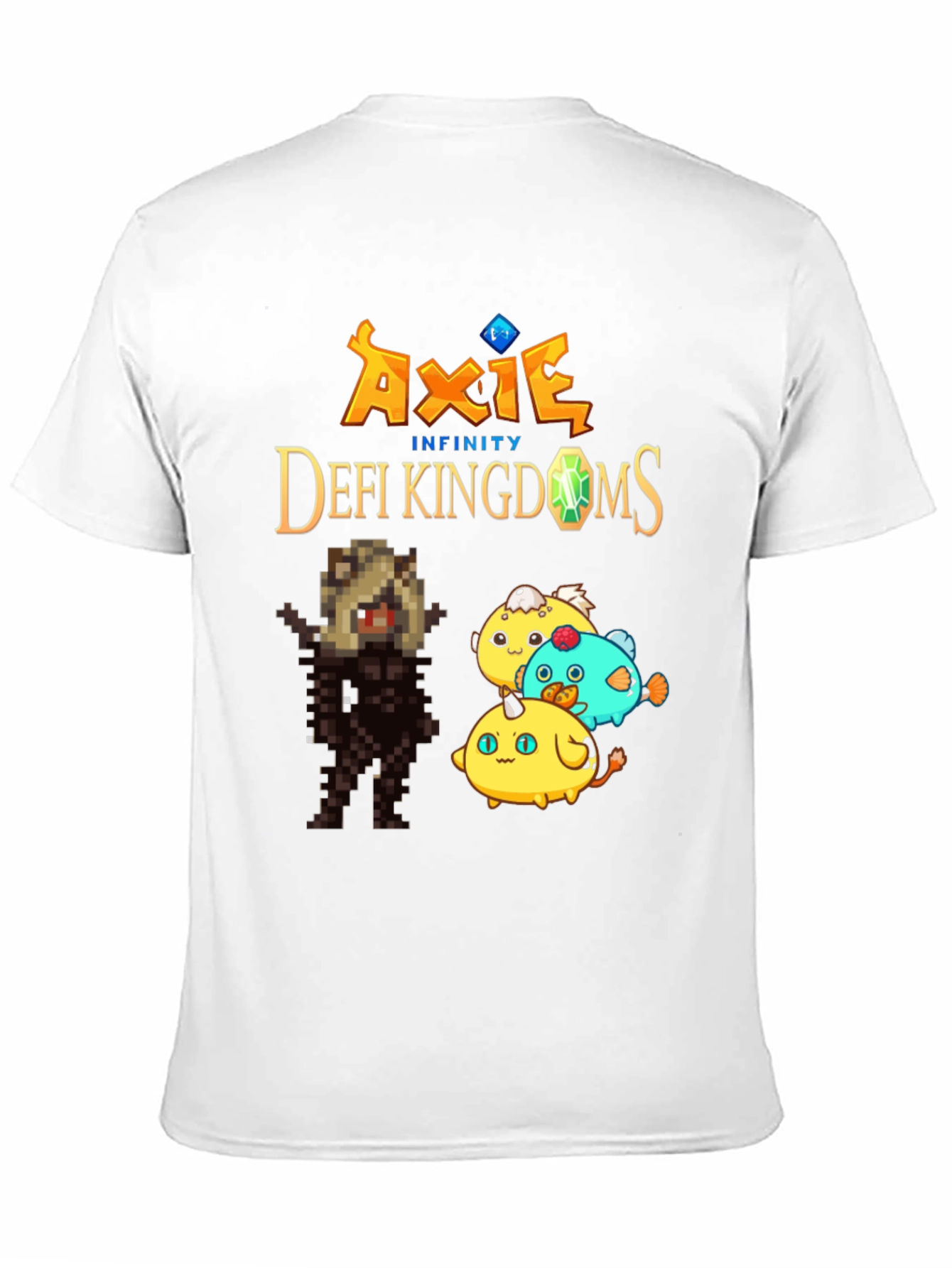 Axie Infinity & DeFi Kingdoms Black T-Shirt