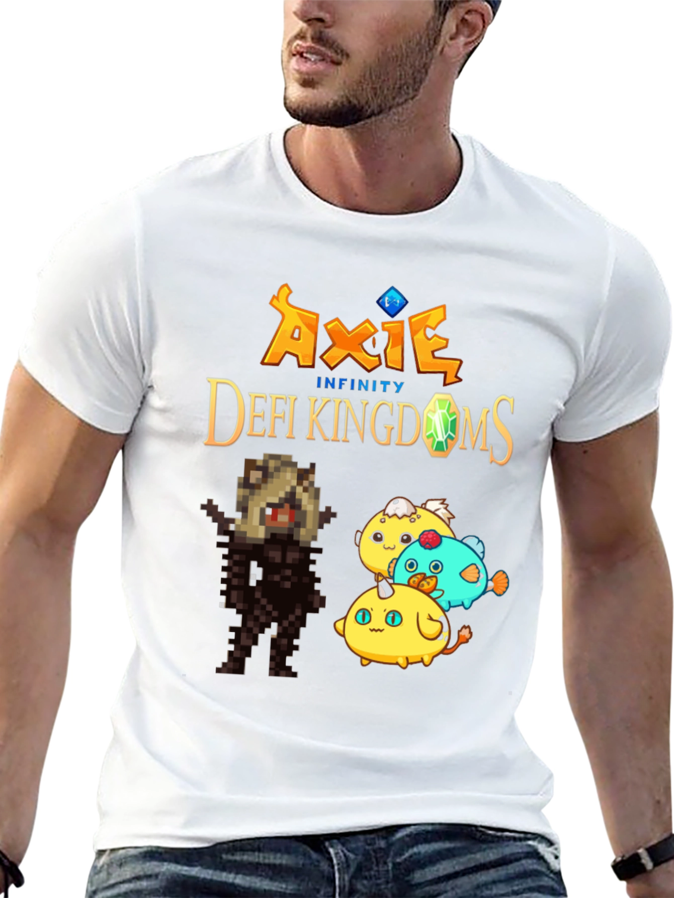 Axie Infinity & DeFi Kingdoms Black T-Shirt