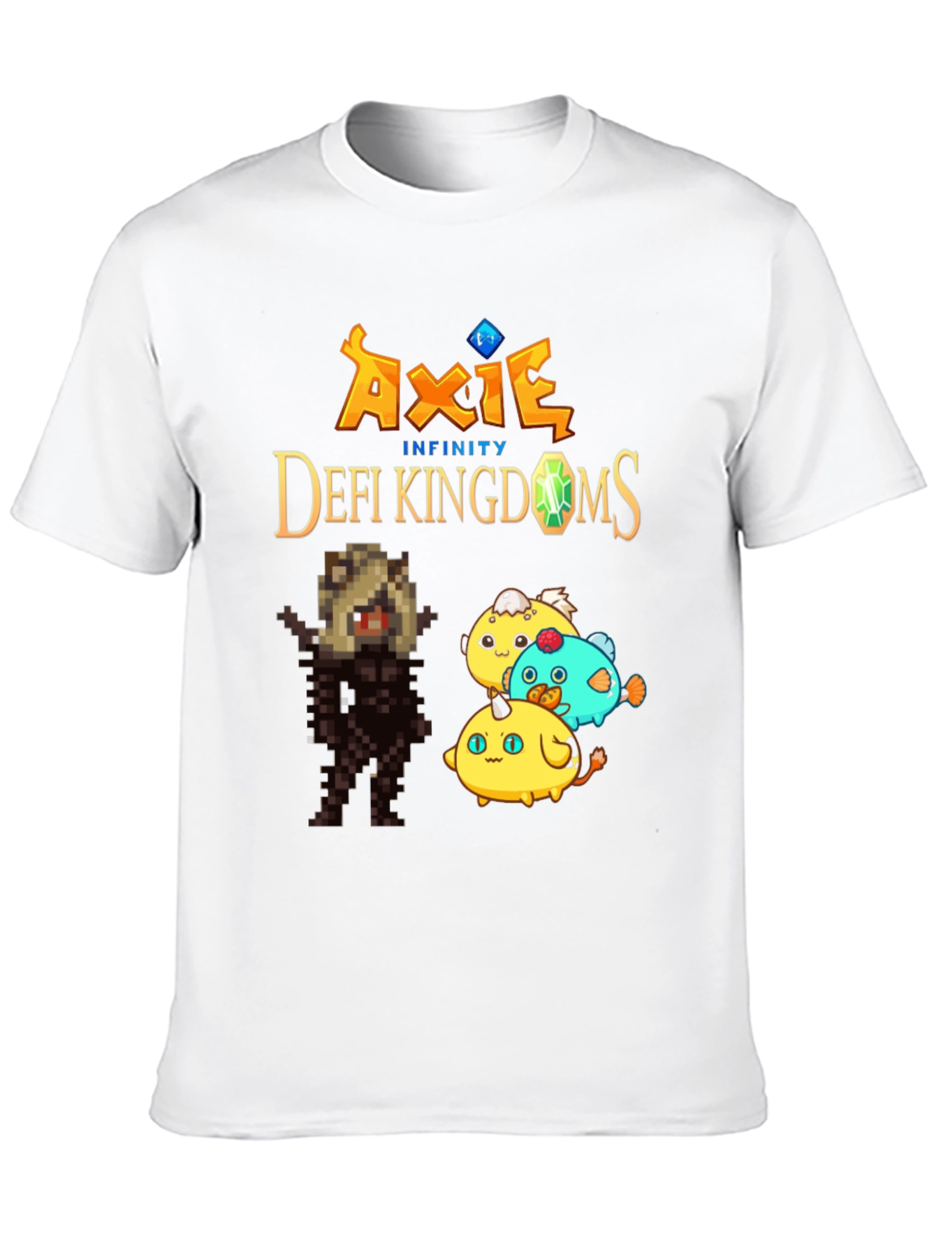 Axie Infinity & DeFi Kingdoms Black T-Shirt