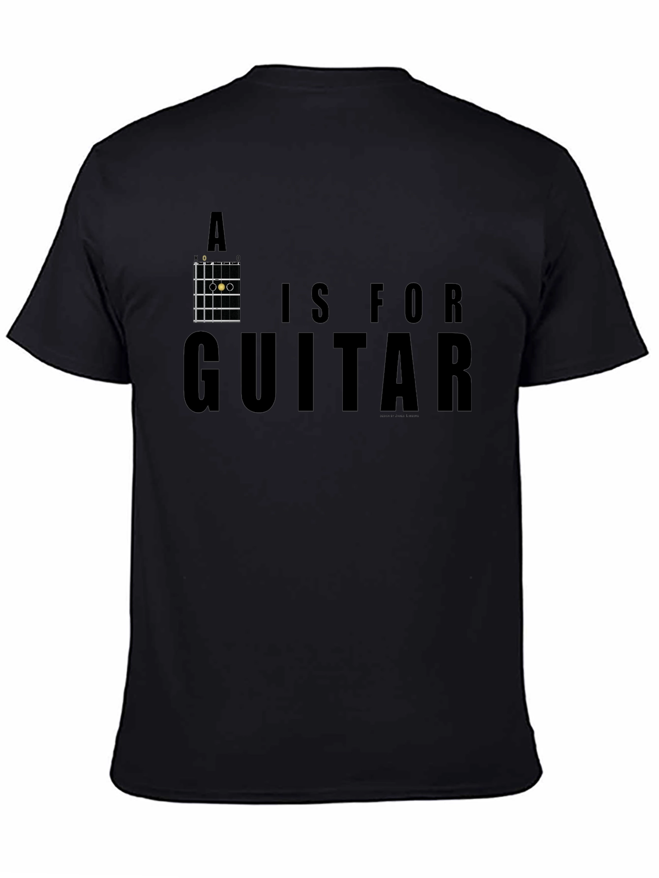 A is for Guitar Graphic T-Shirt