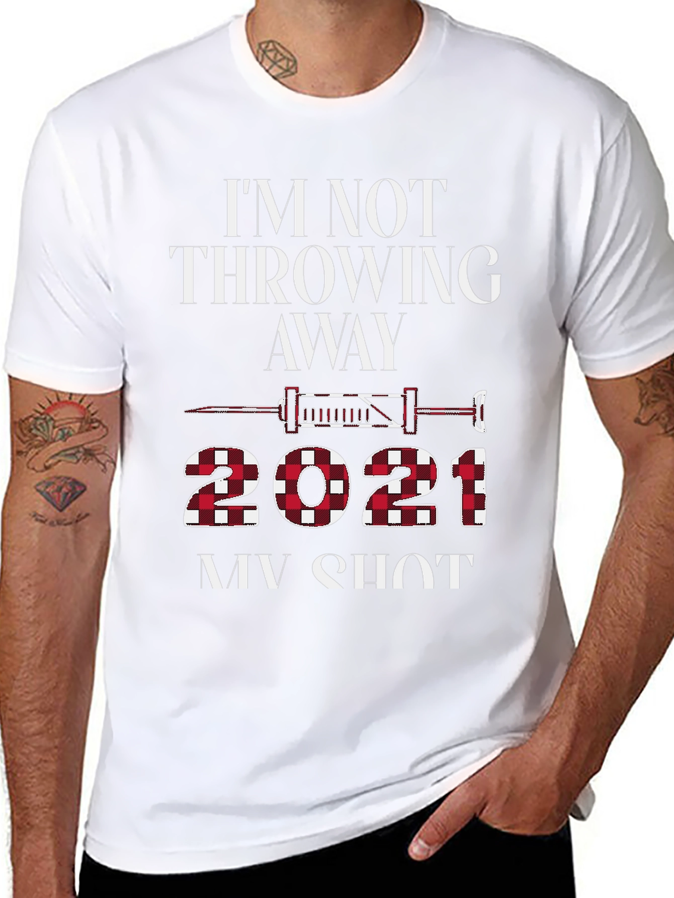 Im Not Throwing Away My Shot 2021 T-Shirt