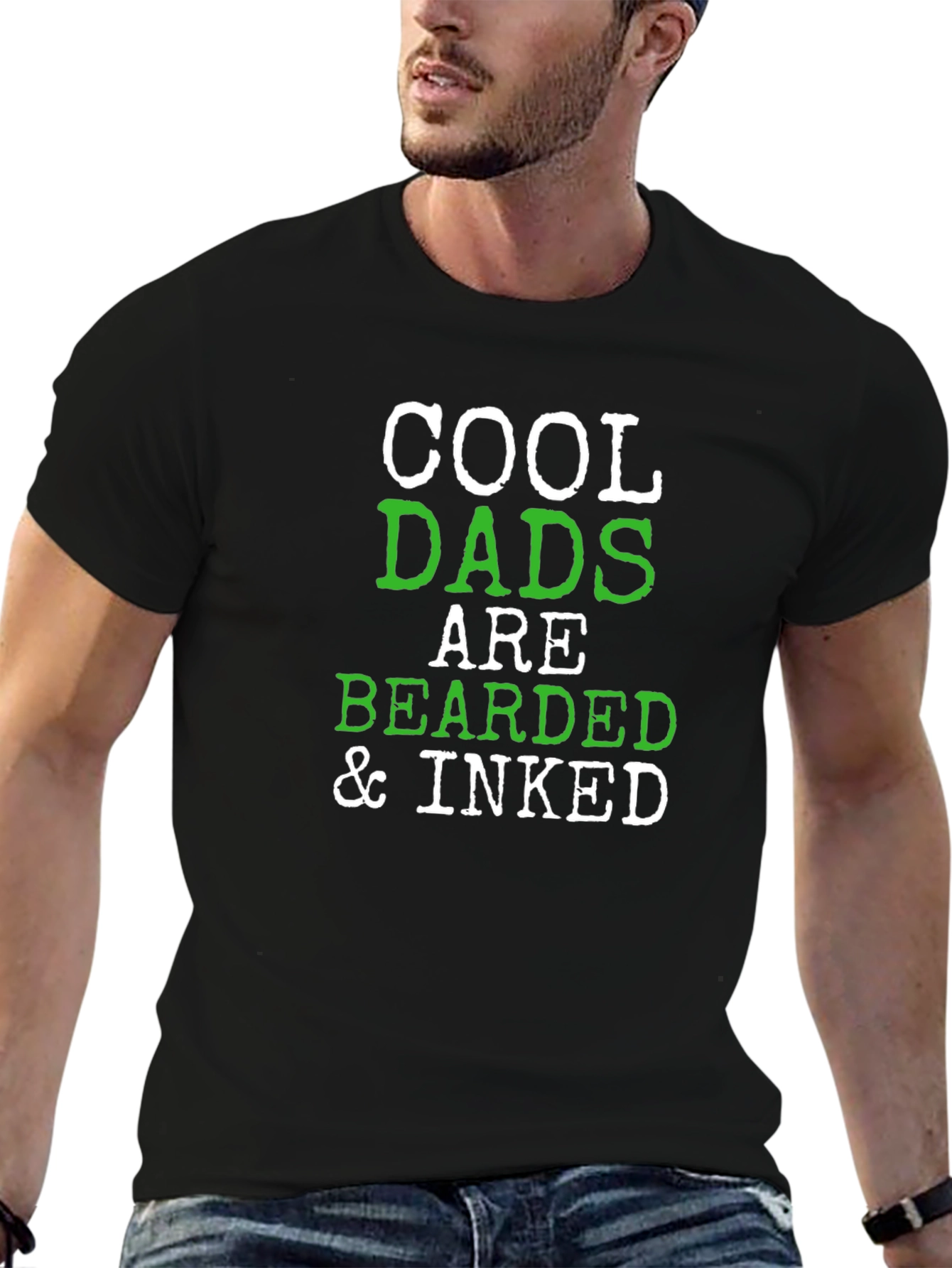 Cool Dads Bearded & Inked T-Shirt