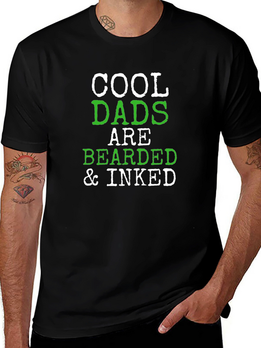 Cool Dads Bearded & Inked T-Shirt