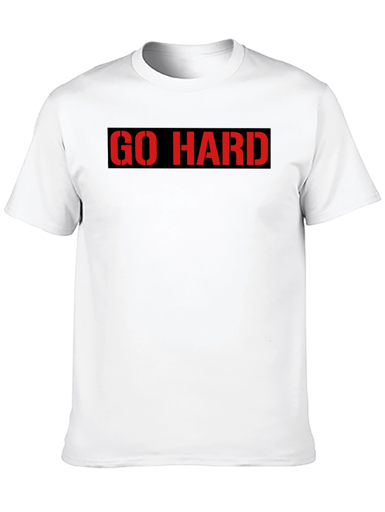 Go Hard Graphic Tee - Black