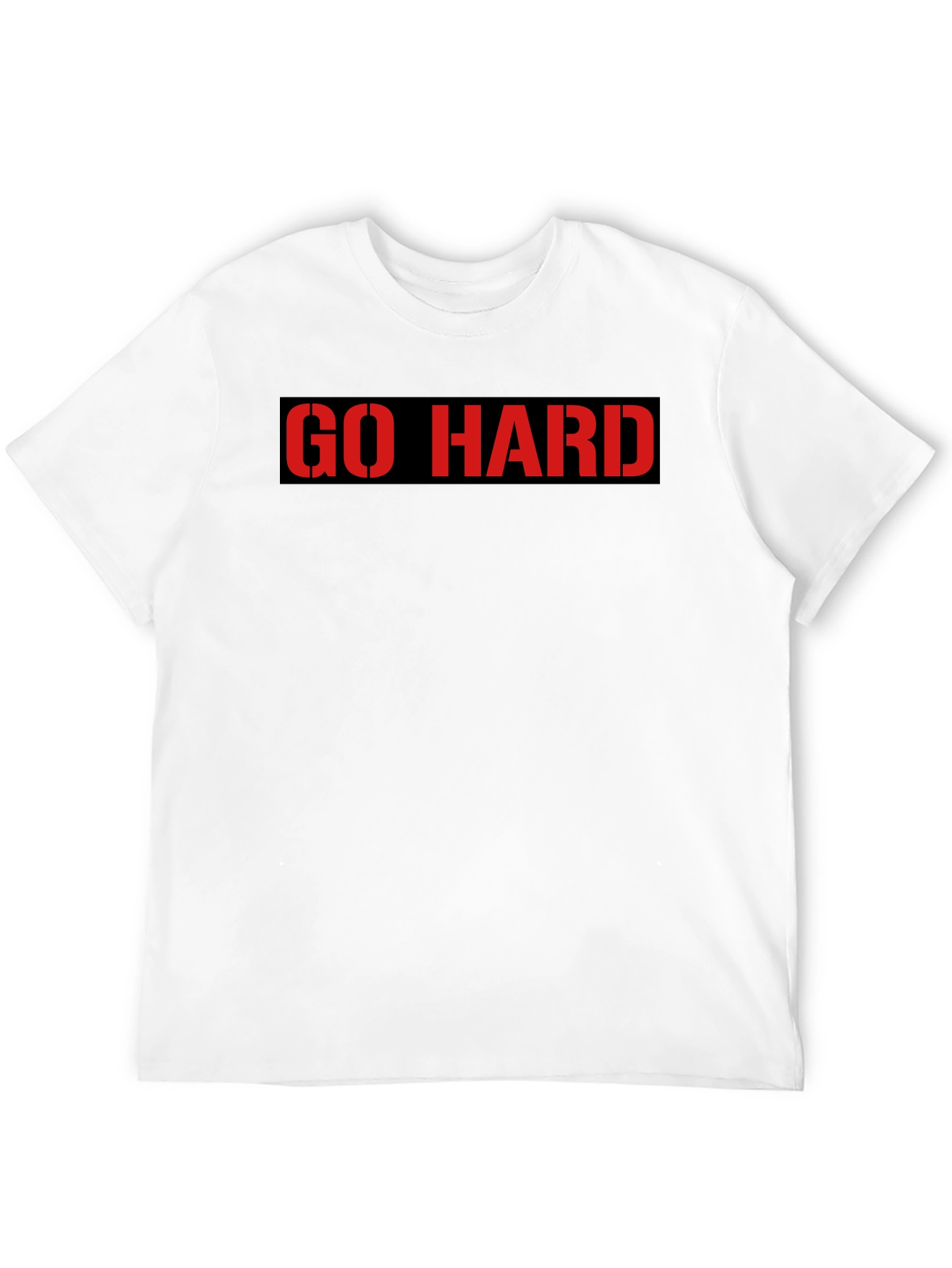 Go Hard Graphic Tee - Black
