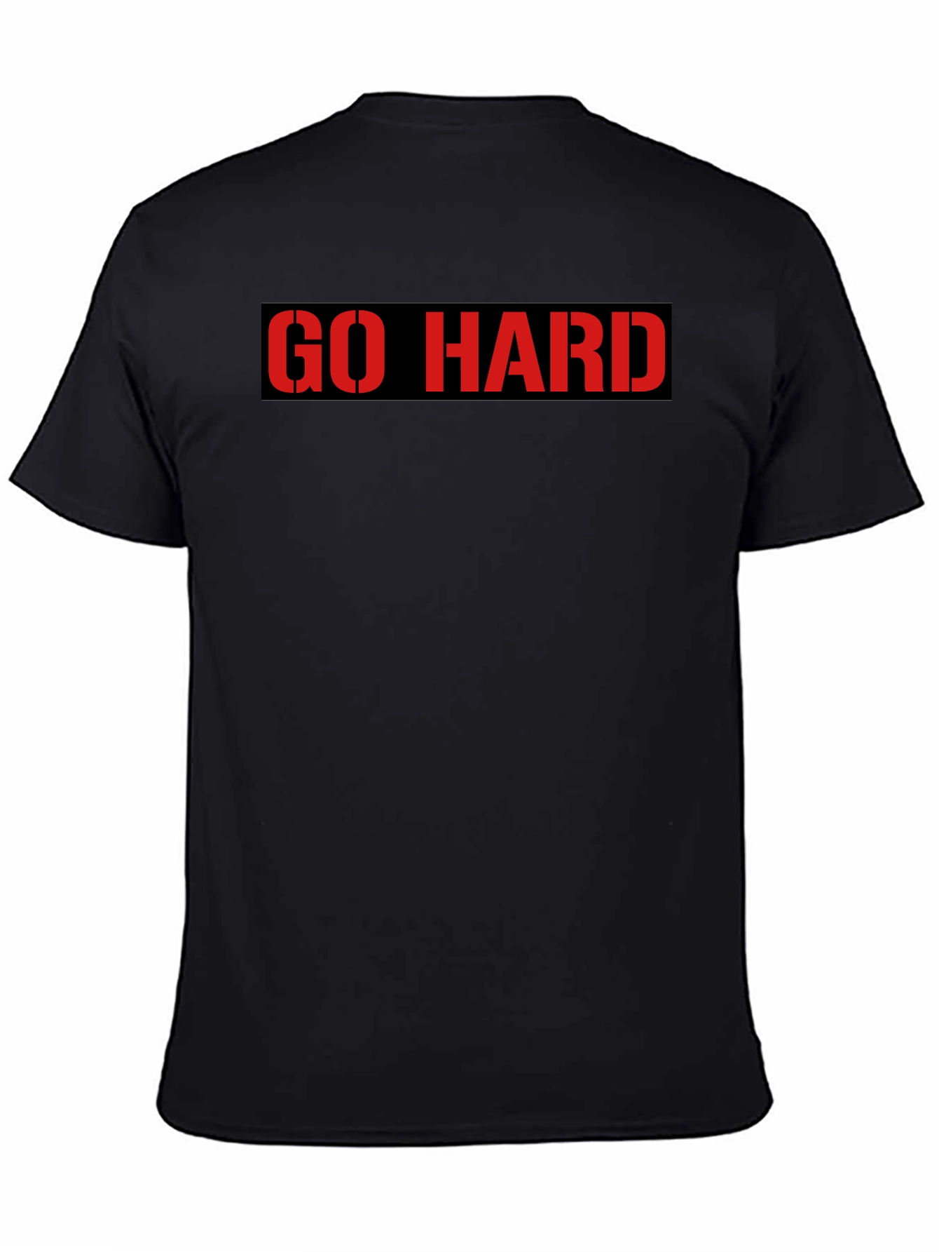 Go Hard Graphic Tee - Black