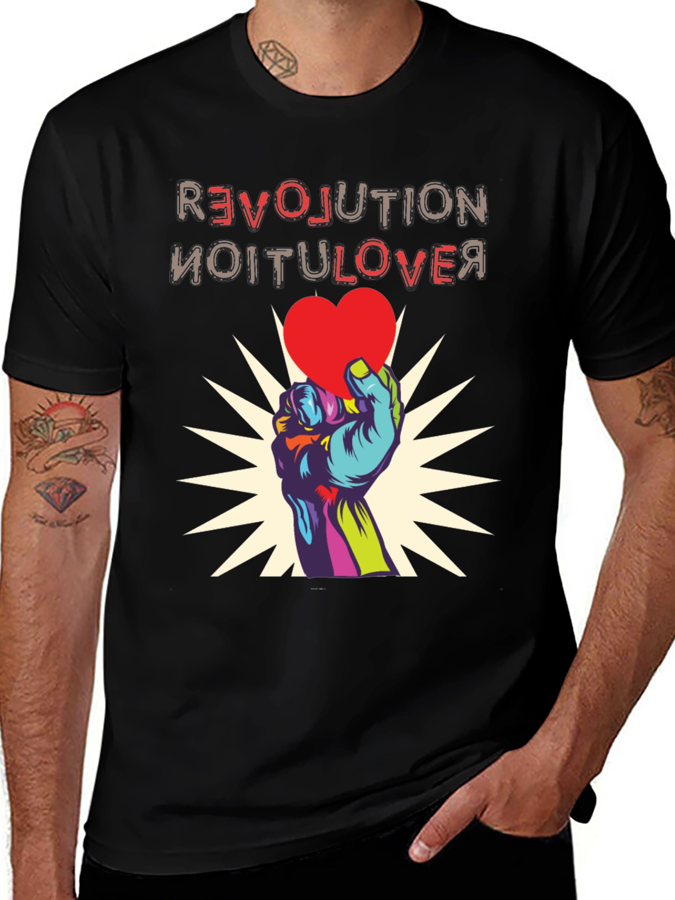 Revolution Love Graphic T-Shirt