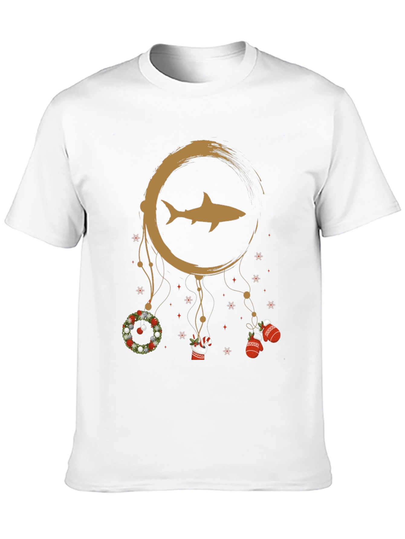 Festive Shark Dreamcatcher Tee