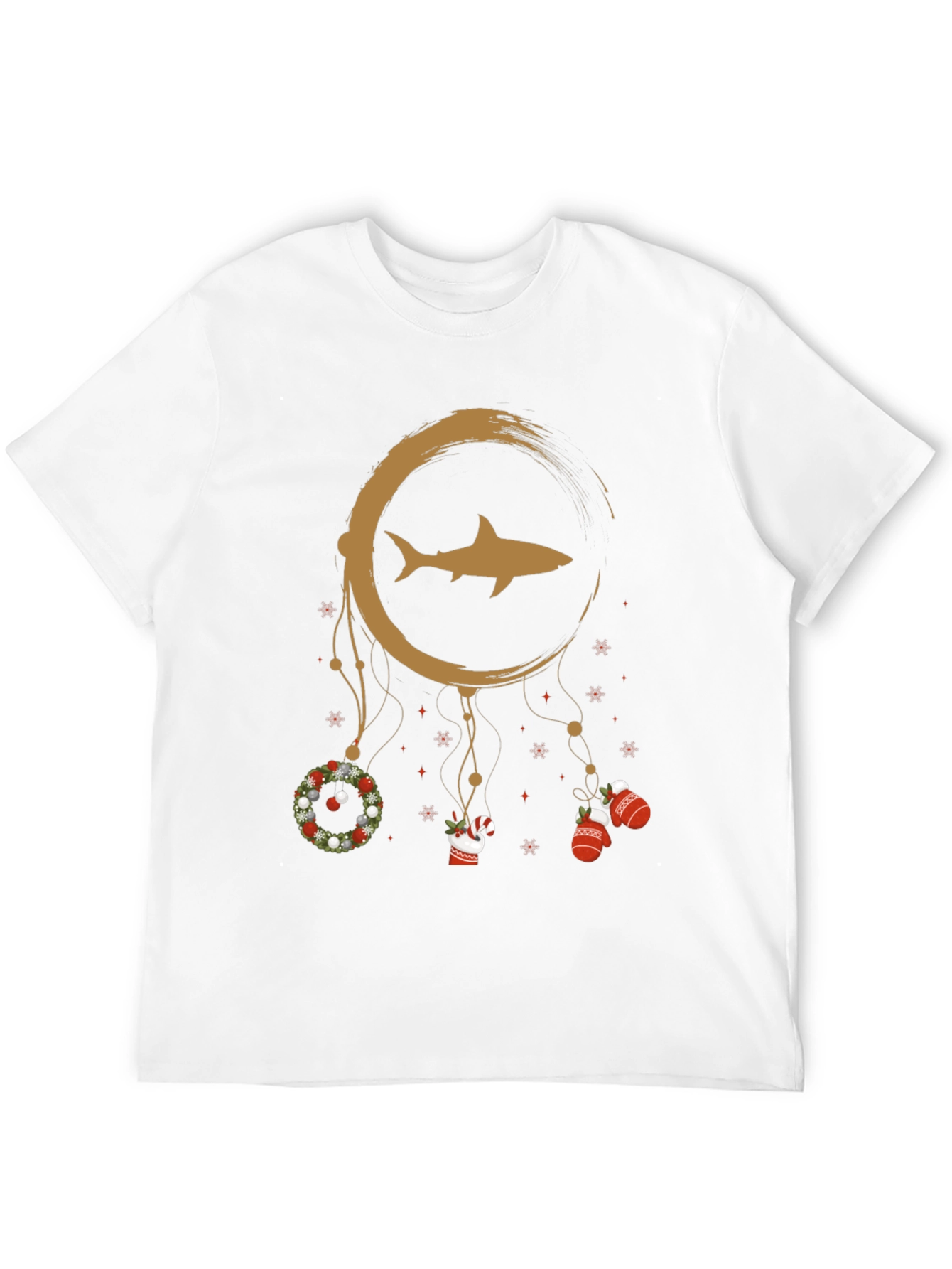 Festive Shark Dreamcatcher Tee