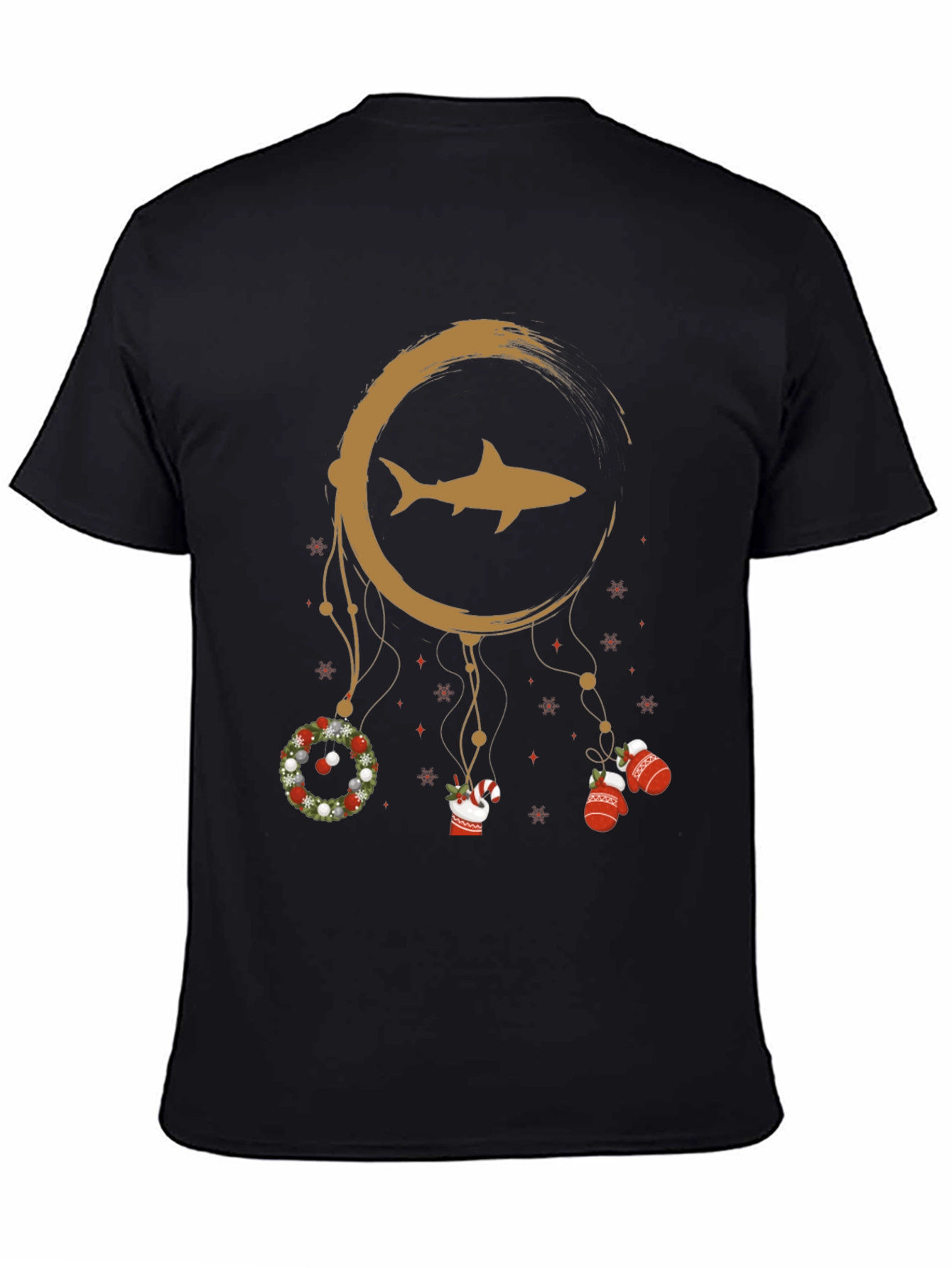 Festive Shark Dreamcatcher Tee