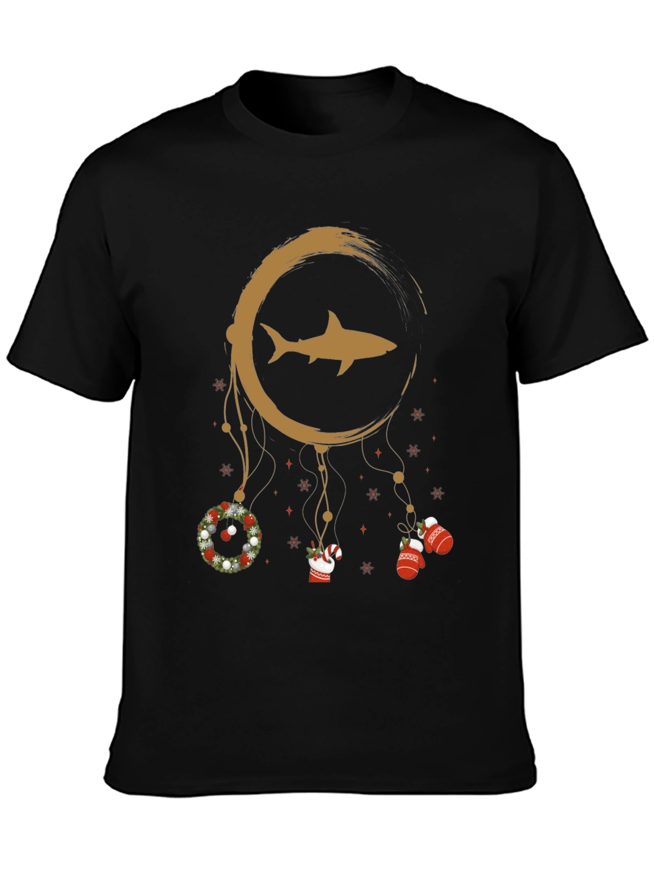 Festive Shark Dreamcatcher Tee