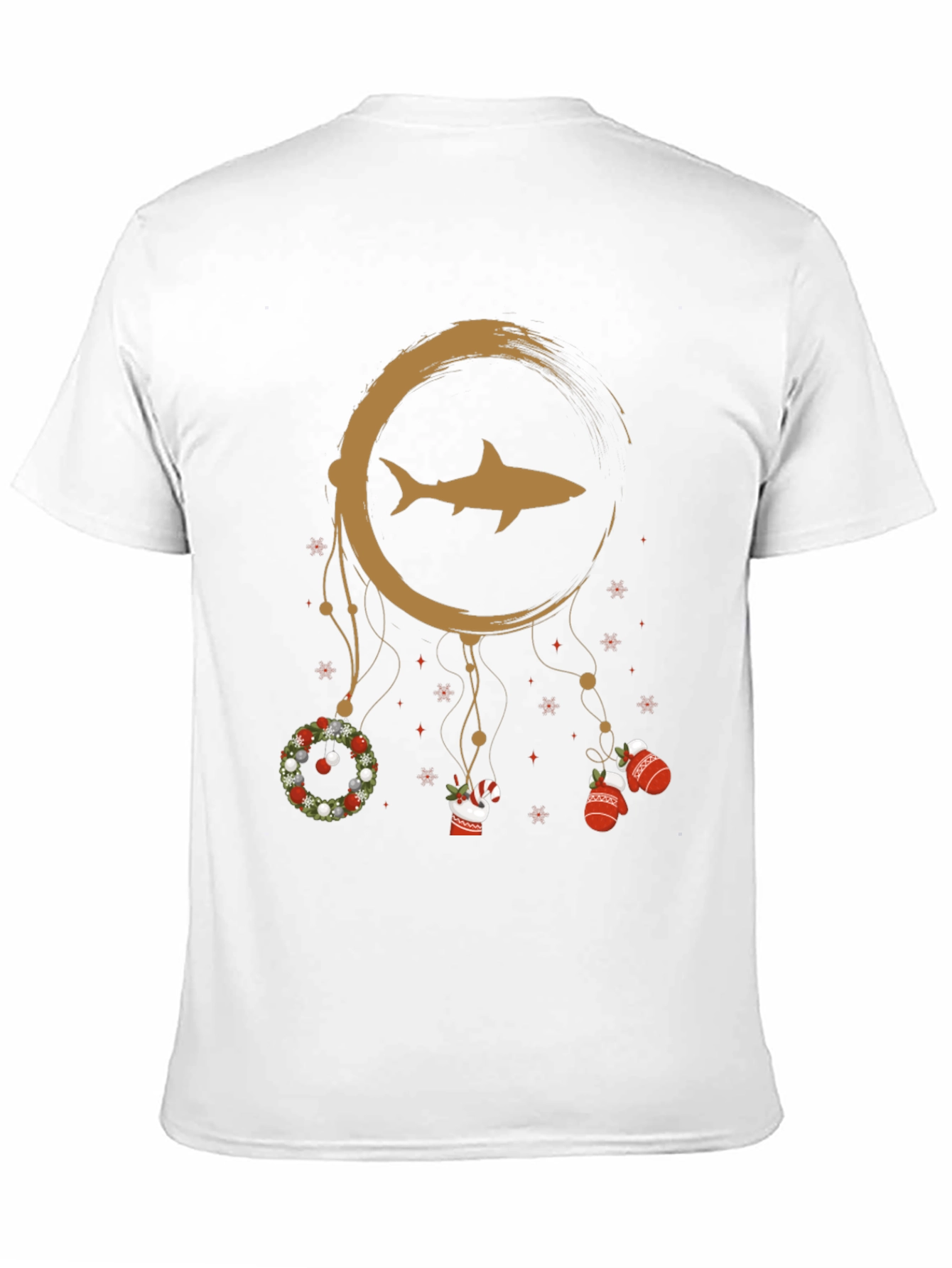 Festive Shark Dreamcatcher Tee
