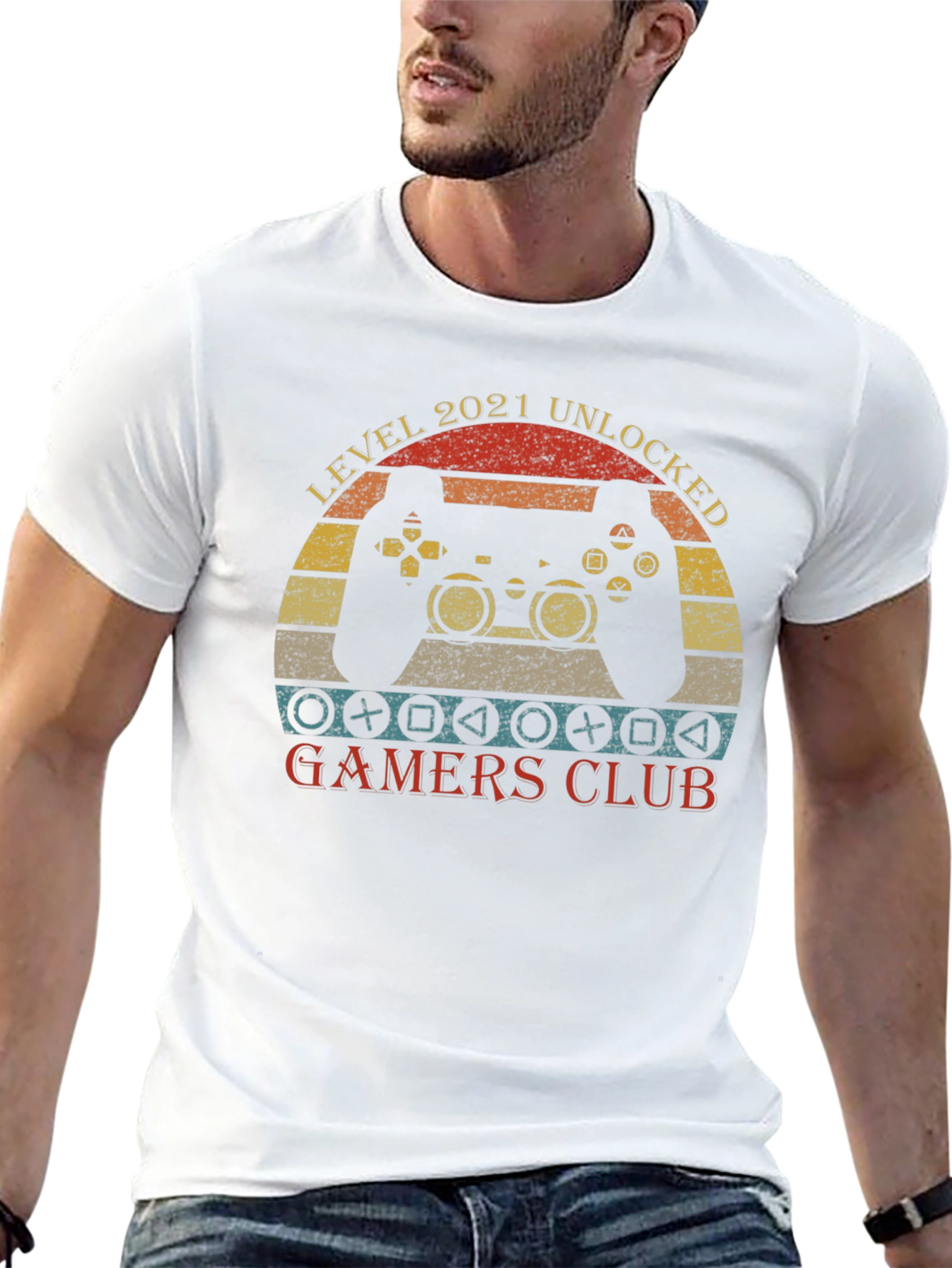 Level 2021 Unlocked Gamers Club T-Shirt