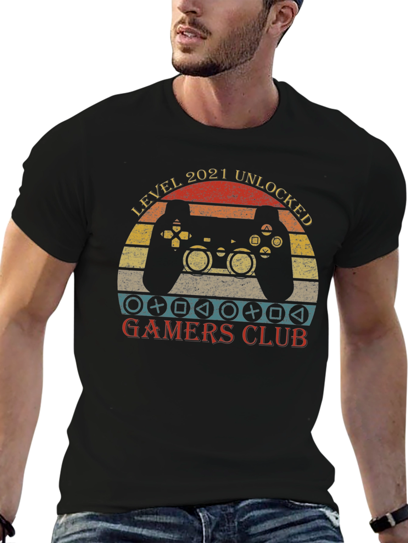 Level 2021 Unlocked Gamers Club T-Shirt