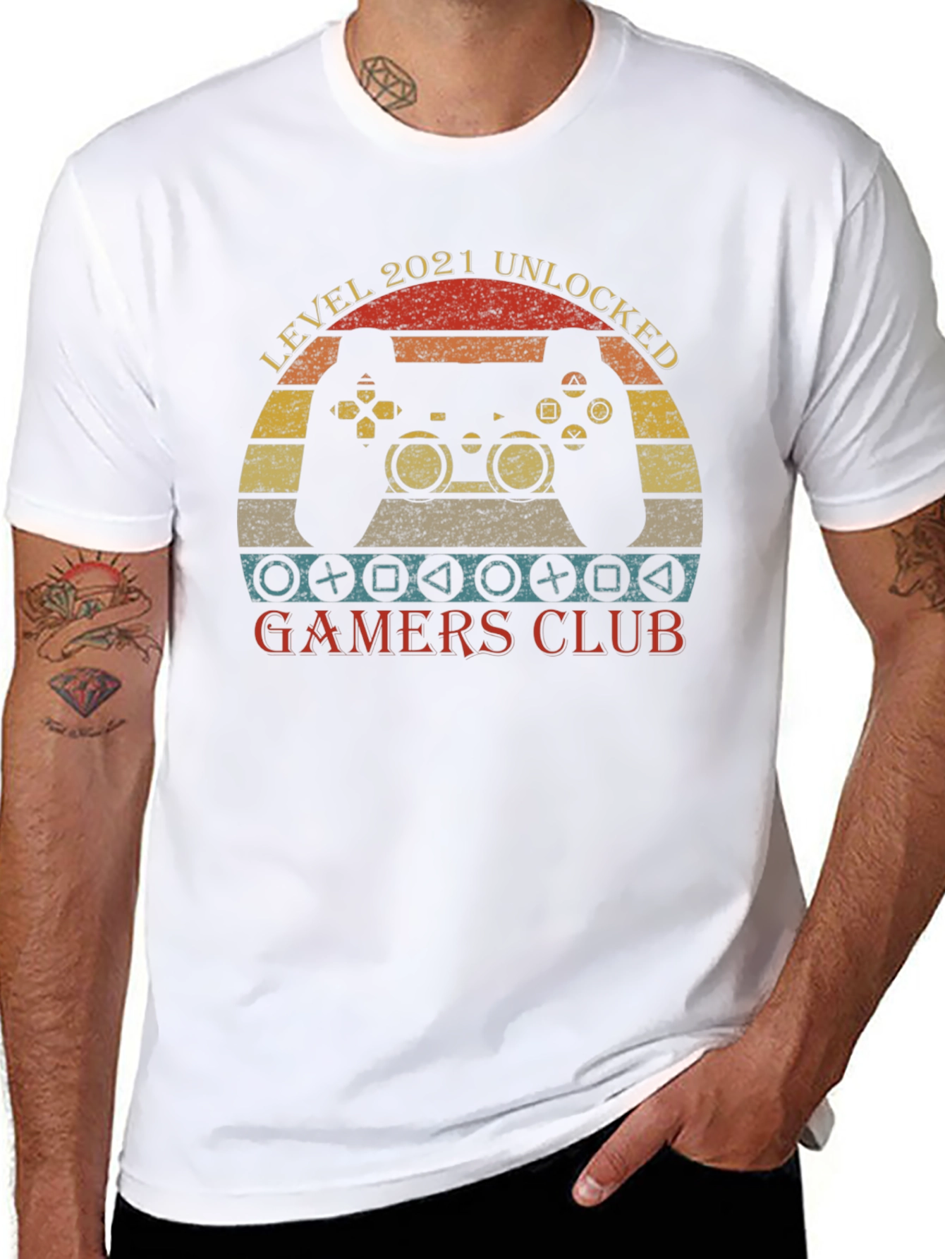 Level 2021 Unlocked Gamers Club T-Shirt