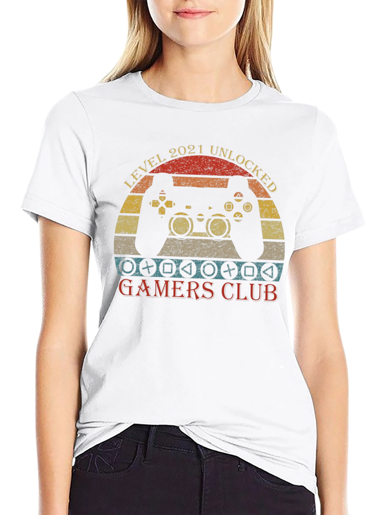 Level 2021 Unlocked Gamers Club T-Shirt