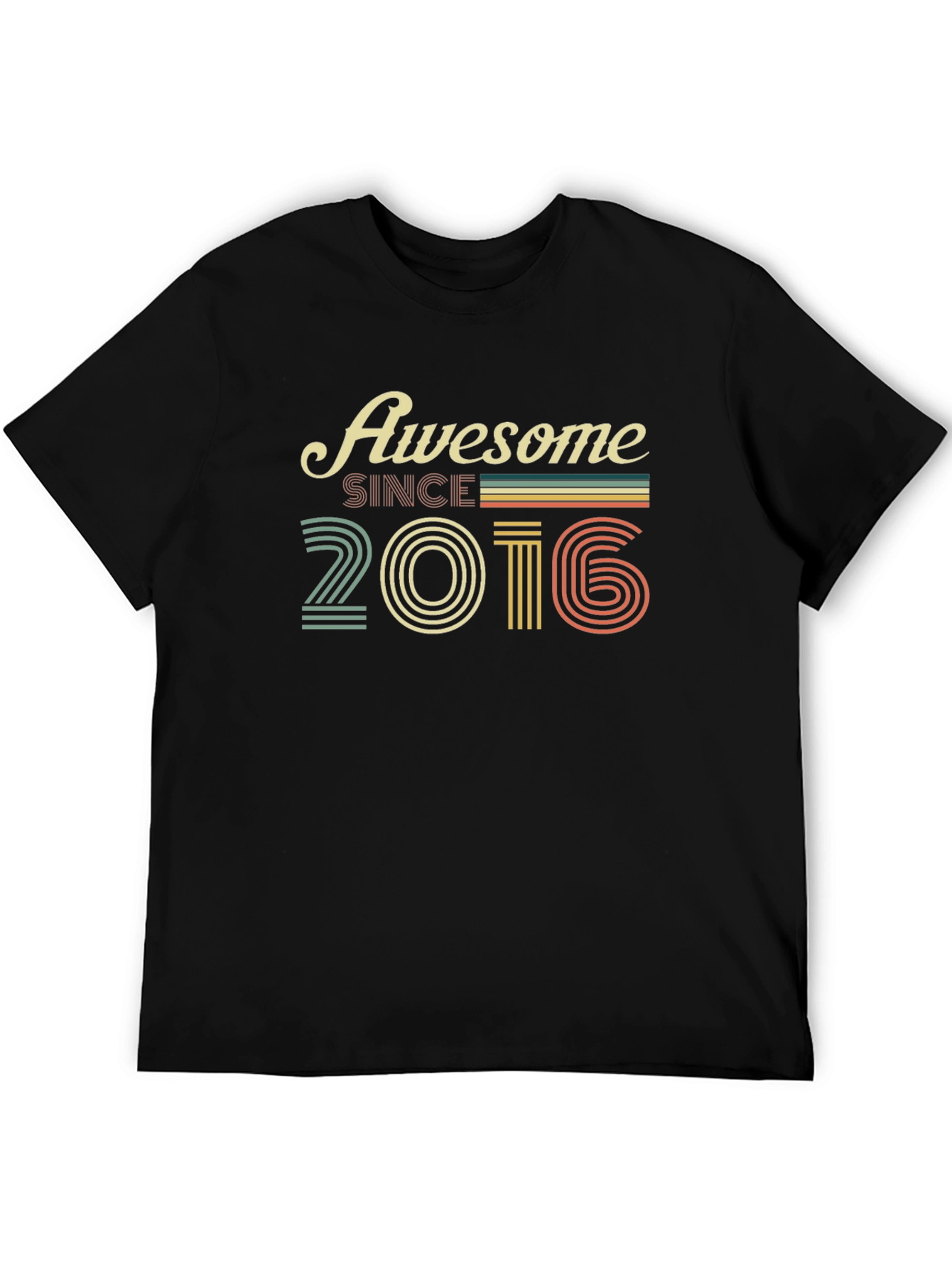 Awesome Since 2016 Birthday T-Shirt