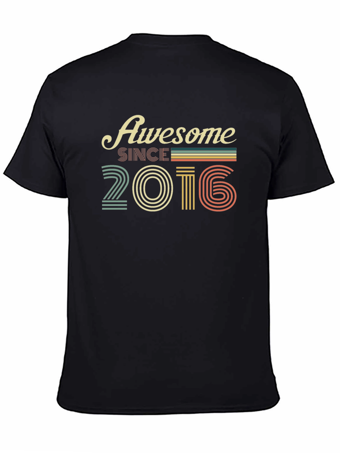Awesome Since 2016 Birthday T-Shirt