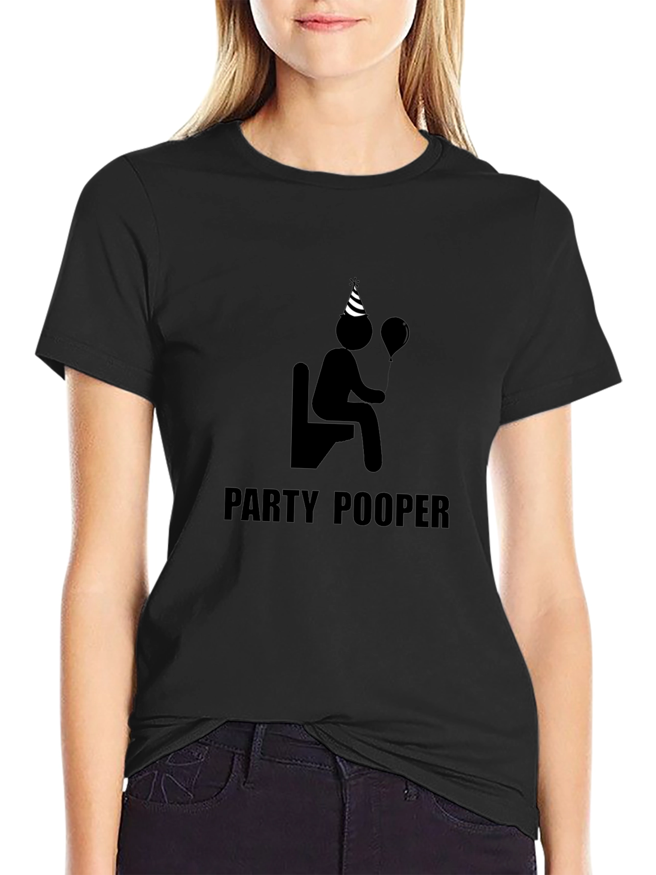Party Pooper T-Shirt - Funny Graphic Tee