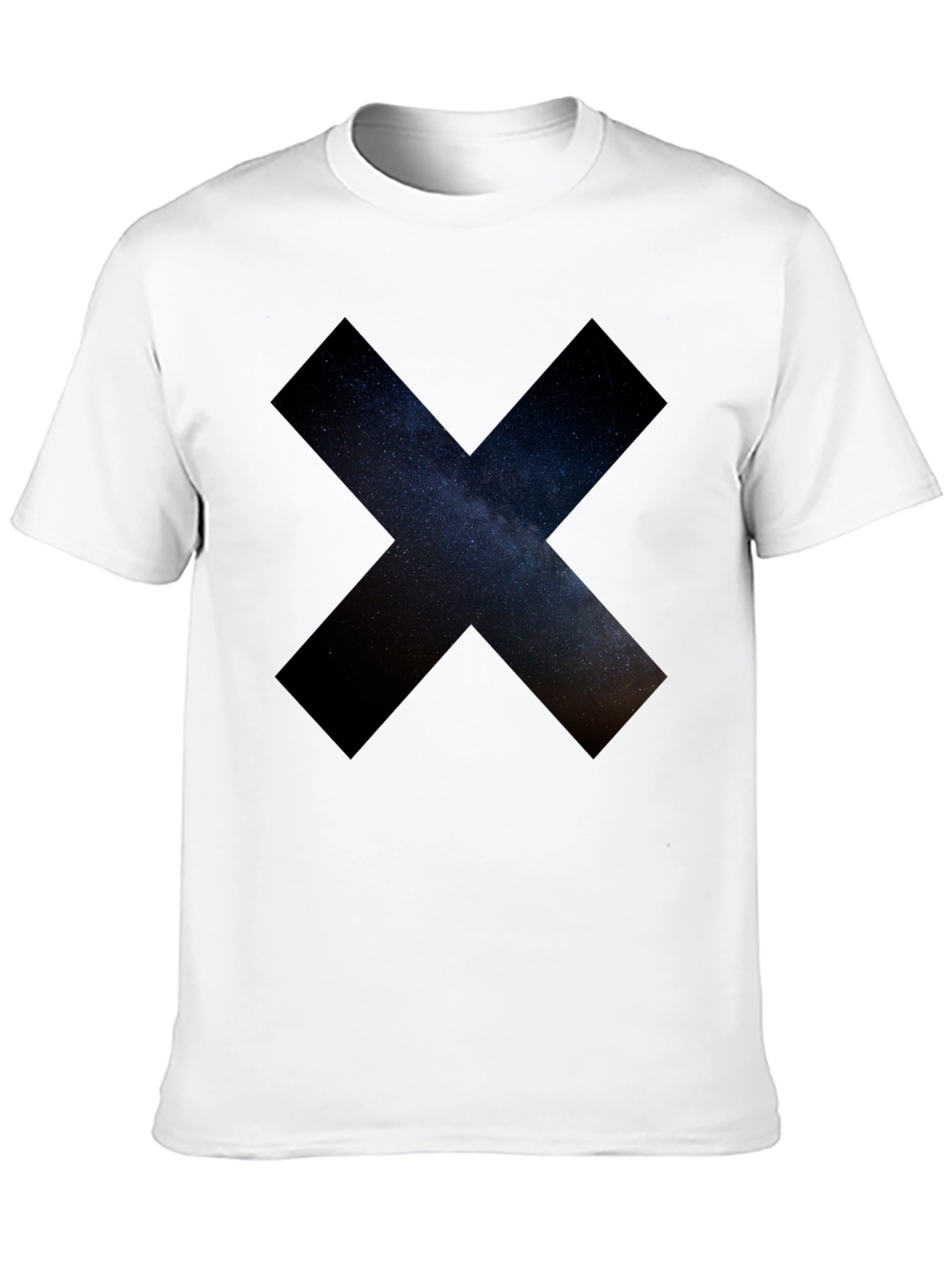 Cosmic X Graphic Black T-Shirt