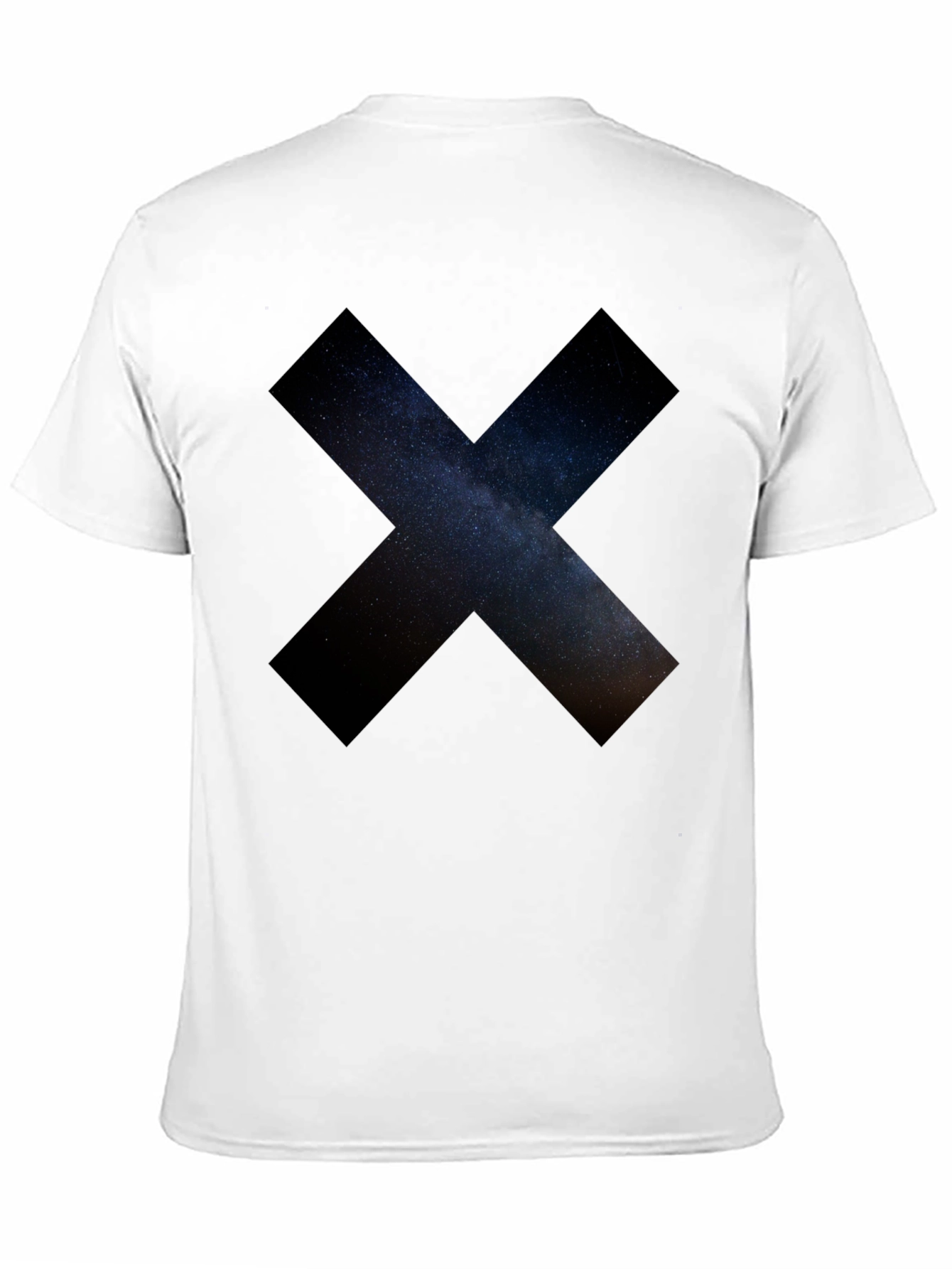Cosmic X Graphic Black T-Shirt