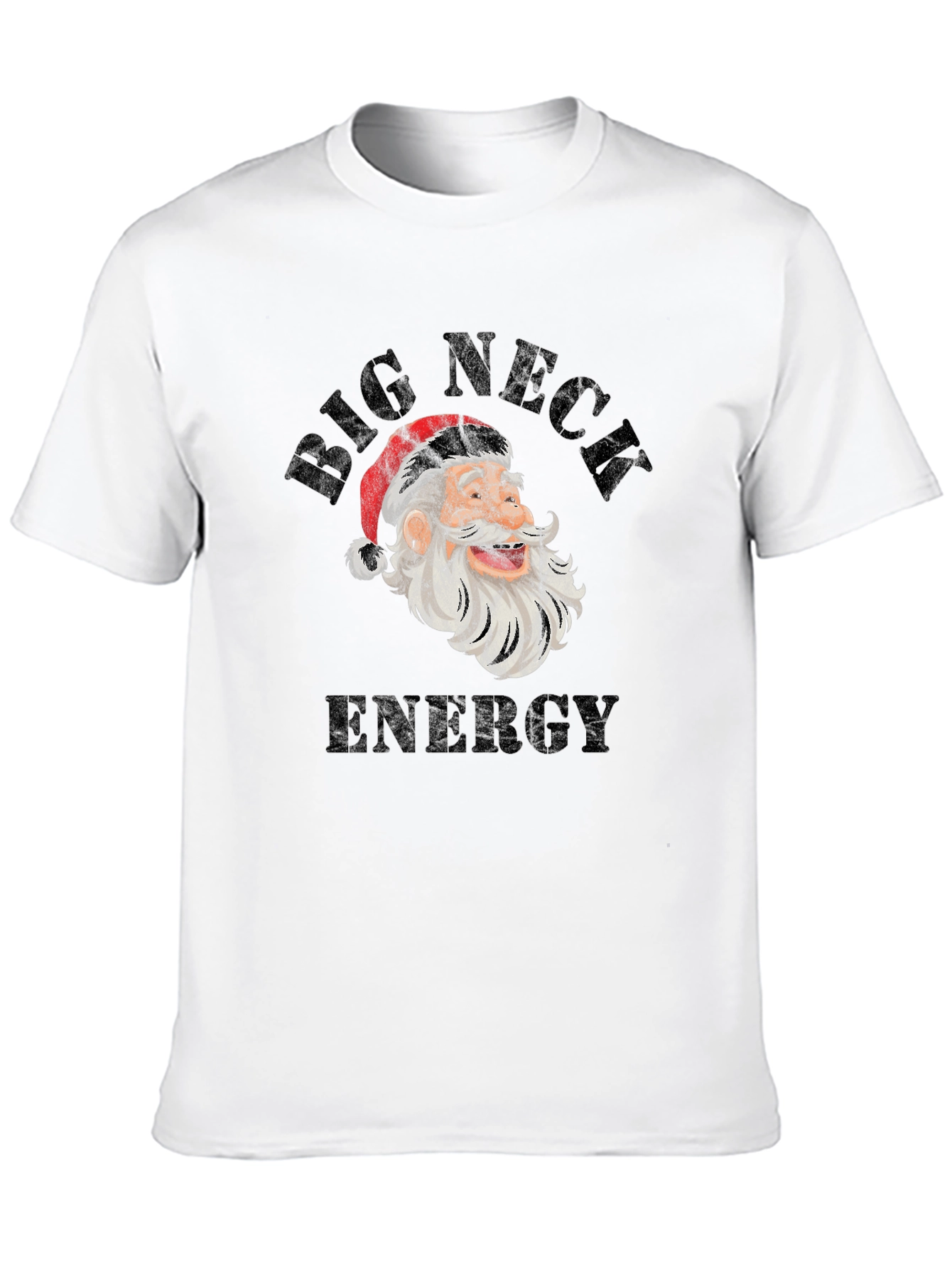 Big Neck Energy Santa Graphic Tee