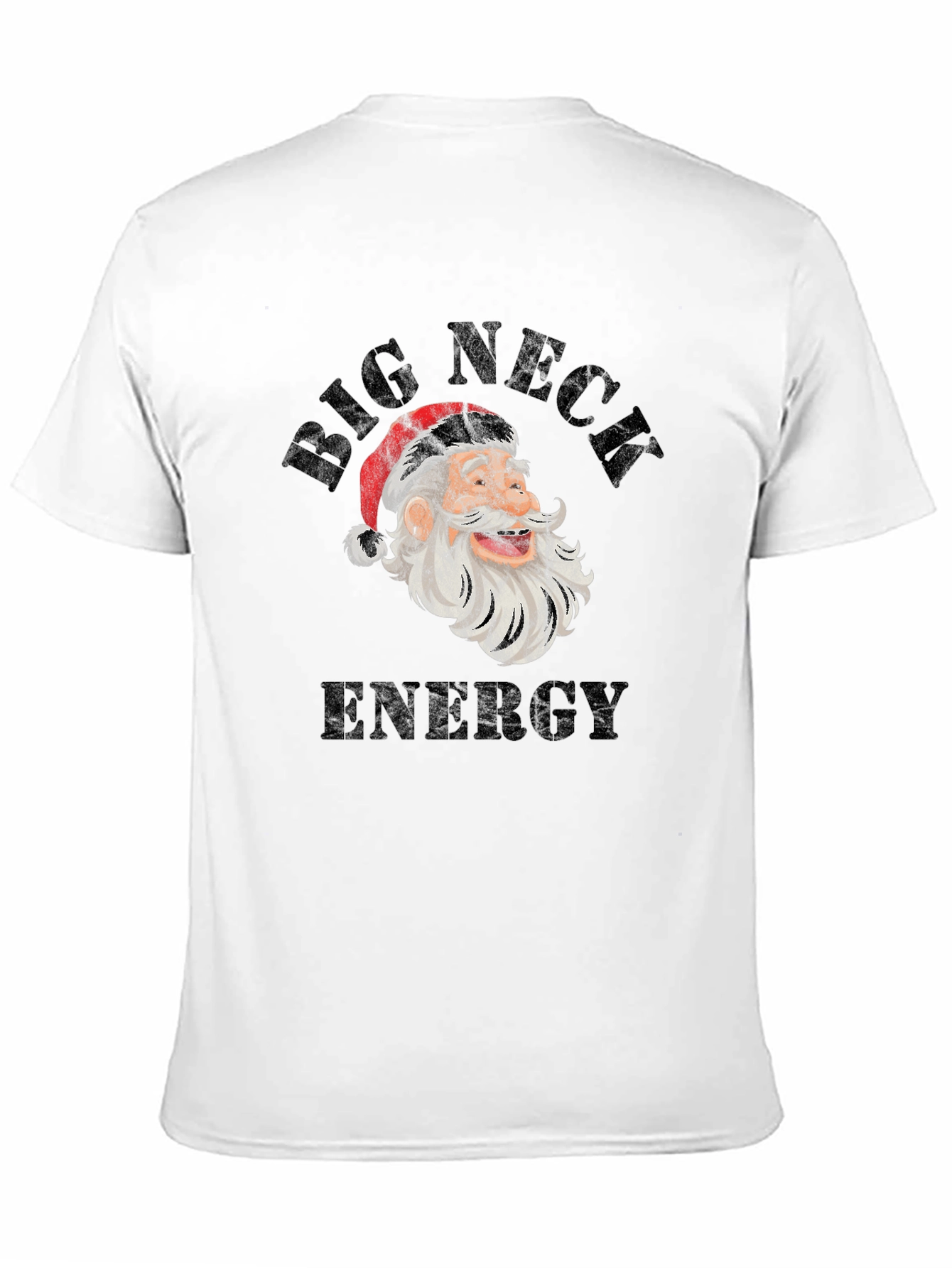 Big Neck Energy Santa Graphic Tee
