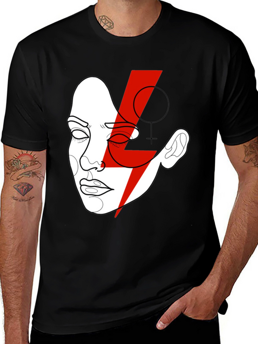 Feminist Icon T-Shirt - Black Graphic Tee