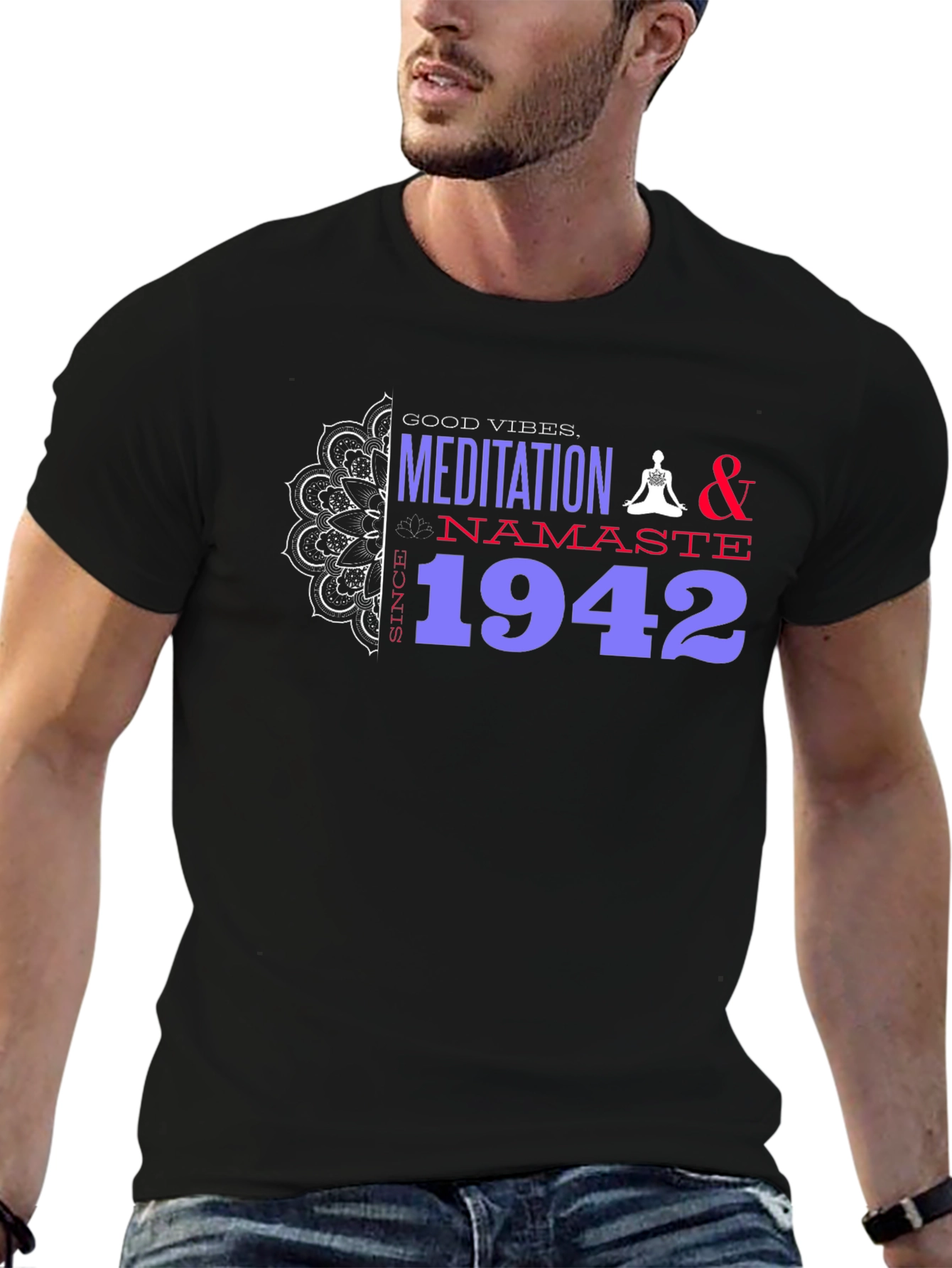 Meditation Namaste Since 1942 T-Shirt
