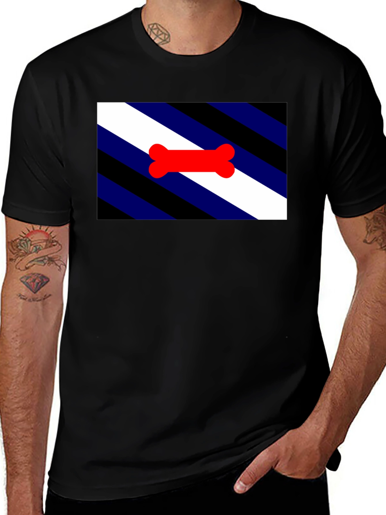 Leather Pride Flag T-Shirt