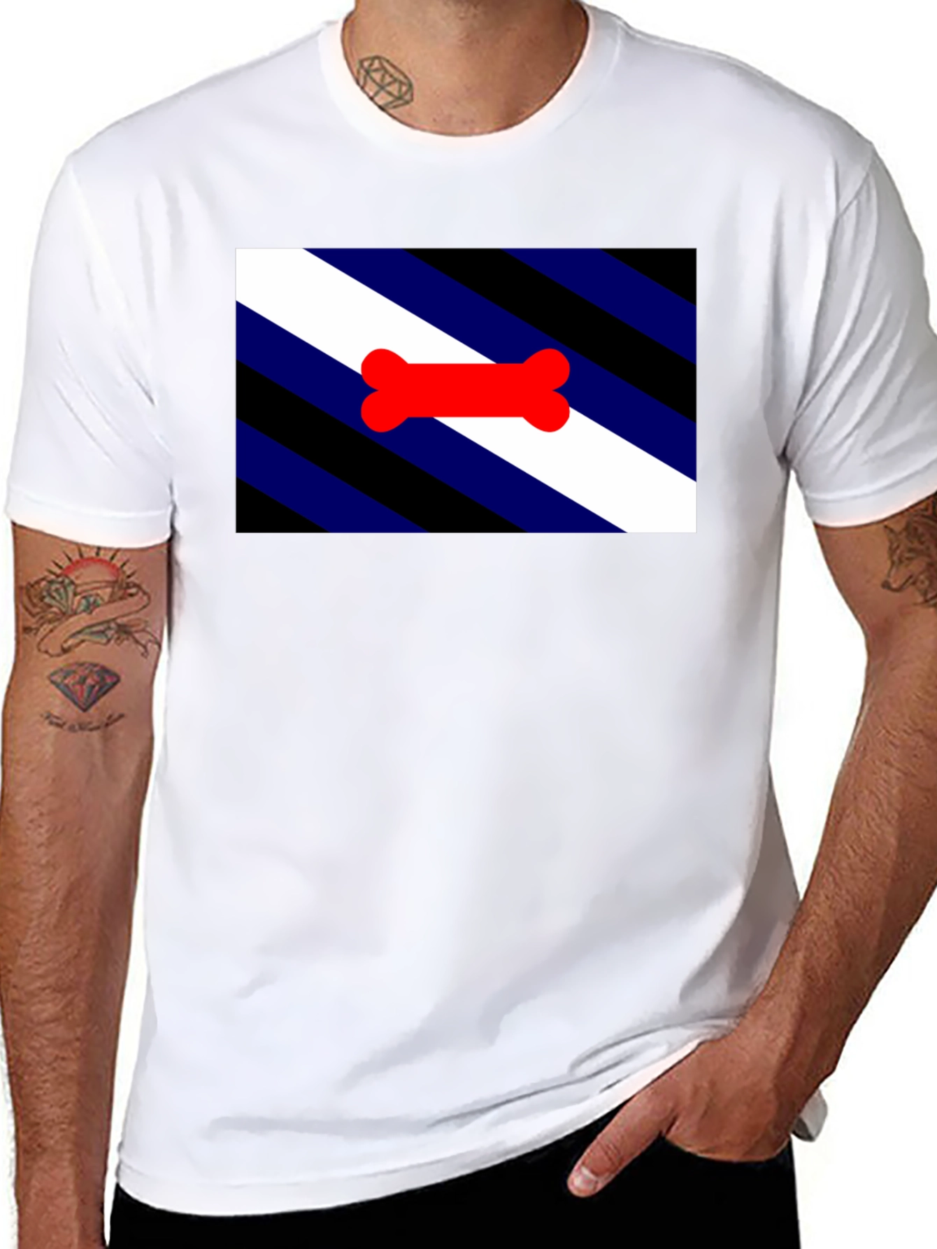 Leather Pride Flag T-Shirt