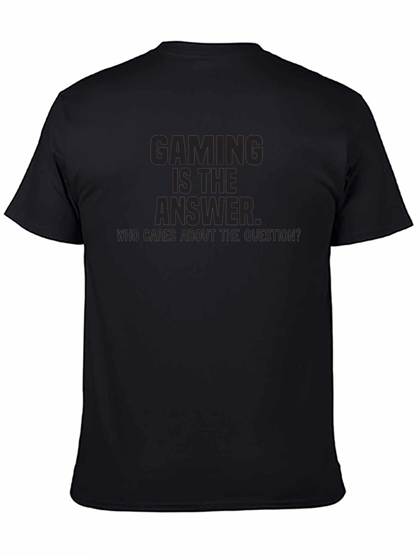 Gaming Is The Answer Graphic Tee