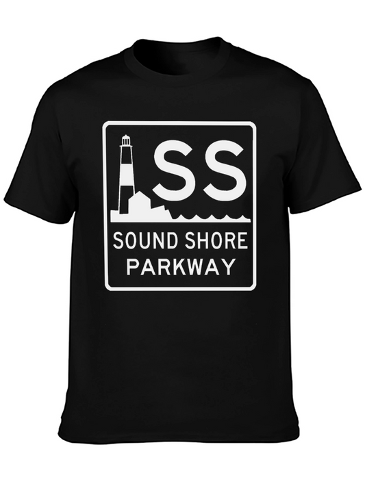 Sound Shore Parkway T-Shirt Black