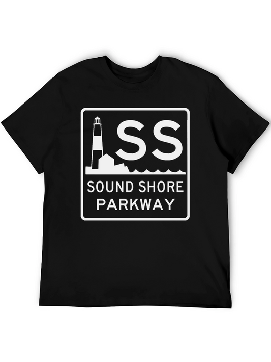 Sound Shore Parkway T-Shirt Black