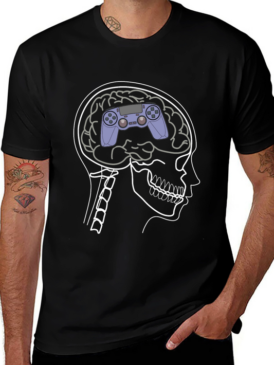 Gamer Brain T-Shirt - Controller Mind